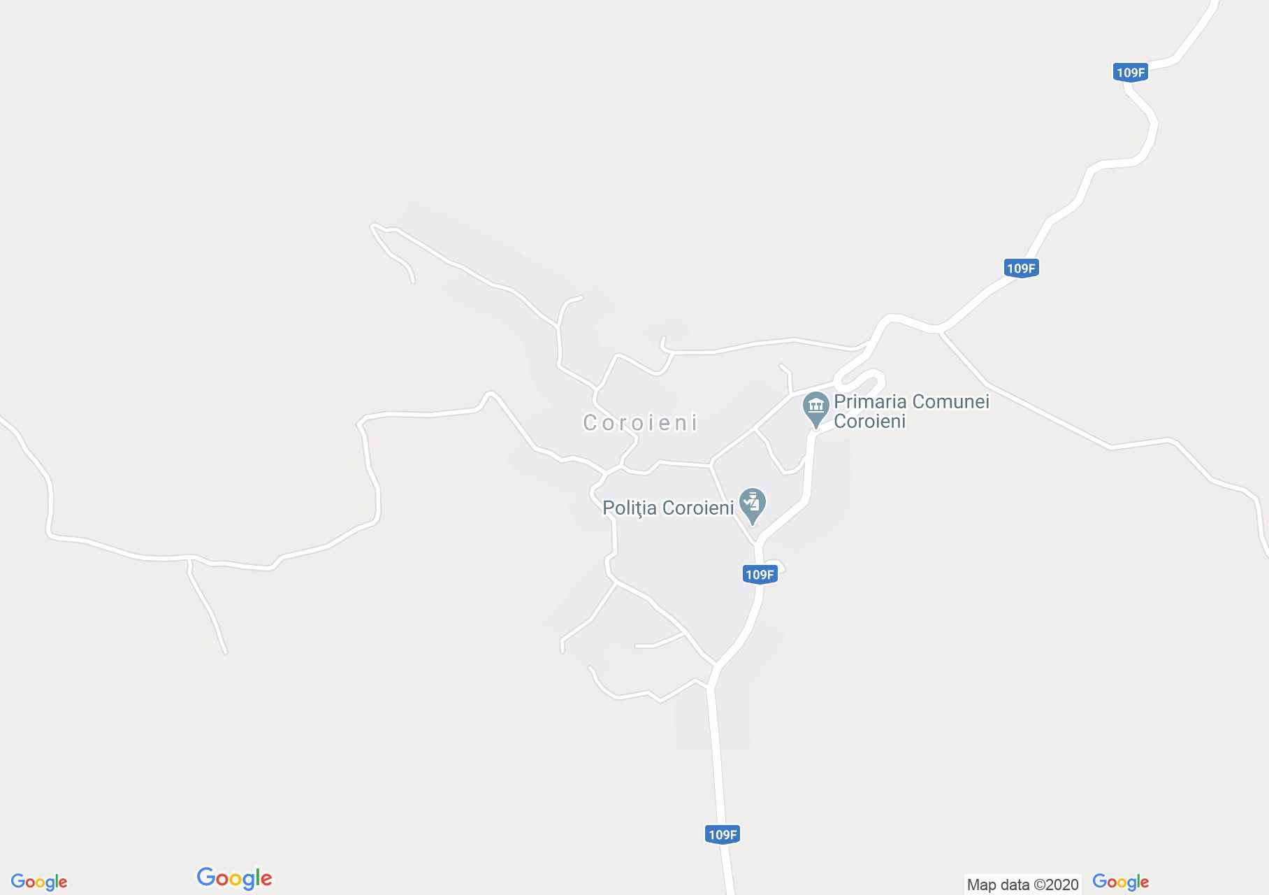 Coroieni, Interactive tourist map
