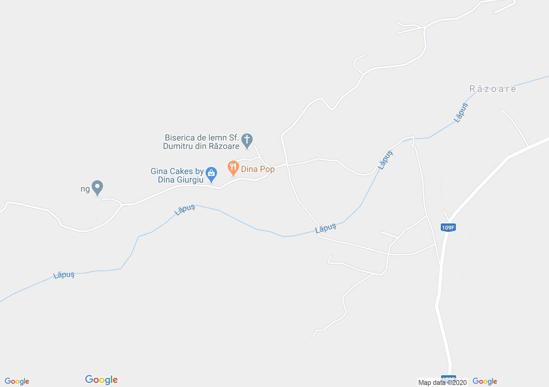 Răzoare, Interactive tourist map