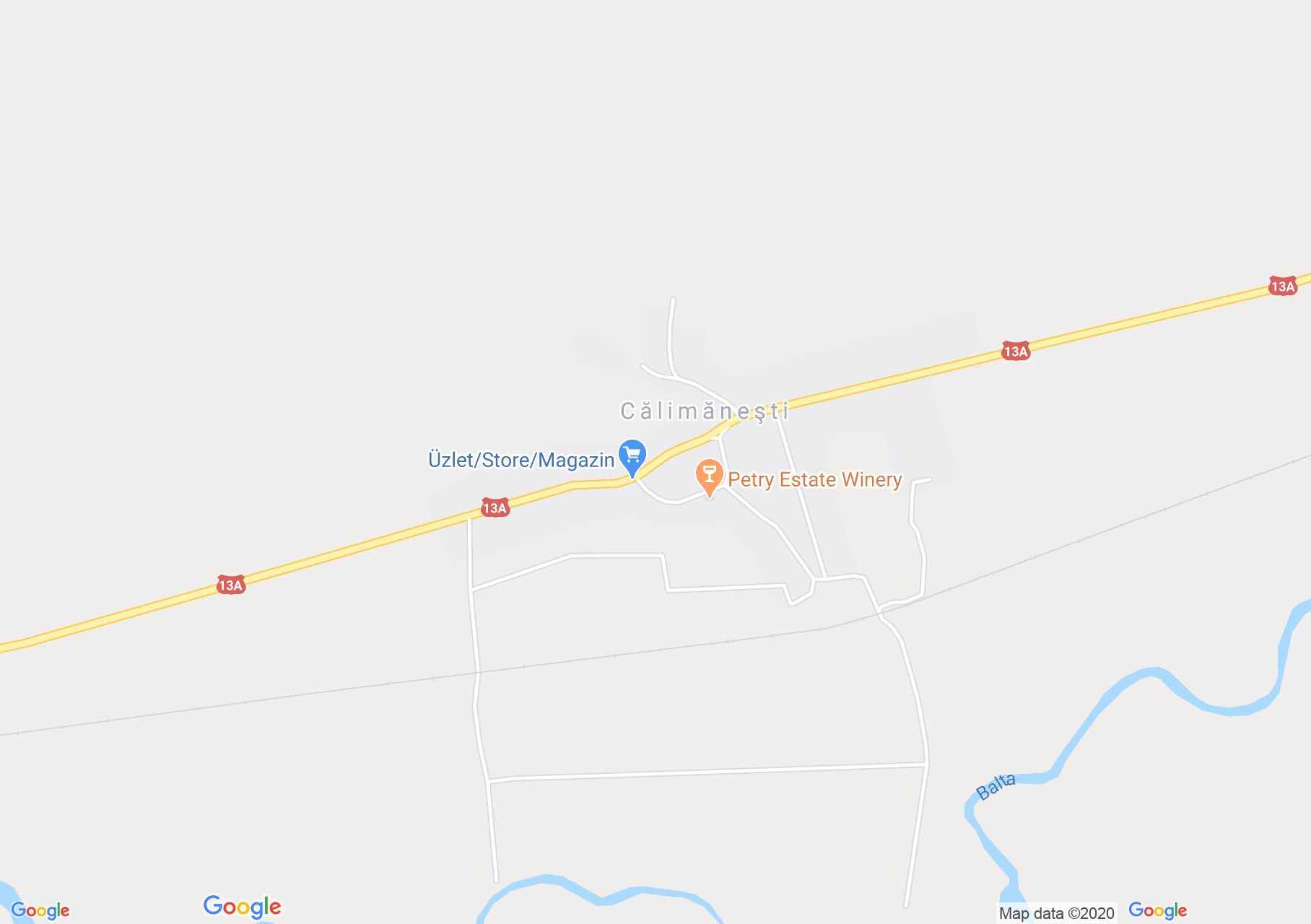 Kelementelke interaktív turista térképe.