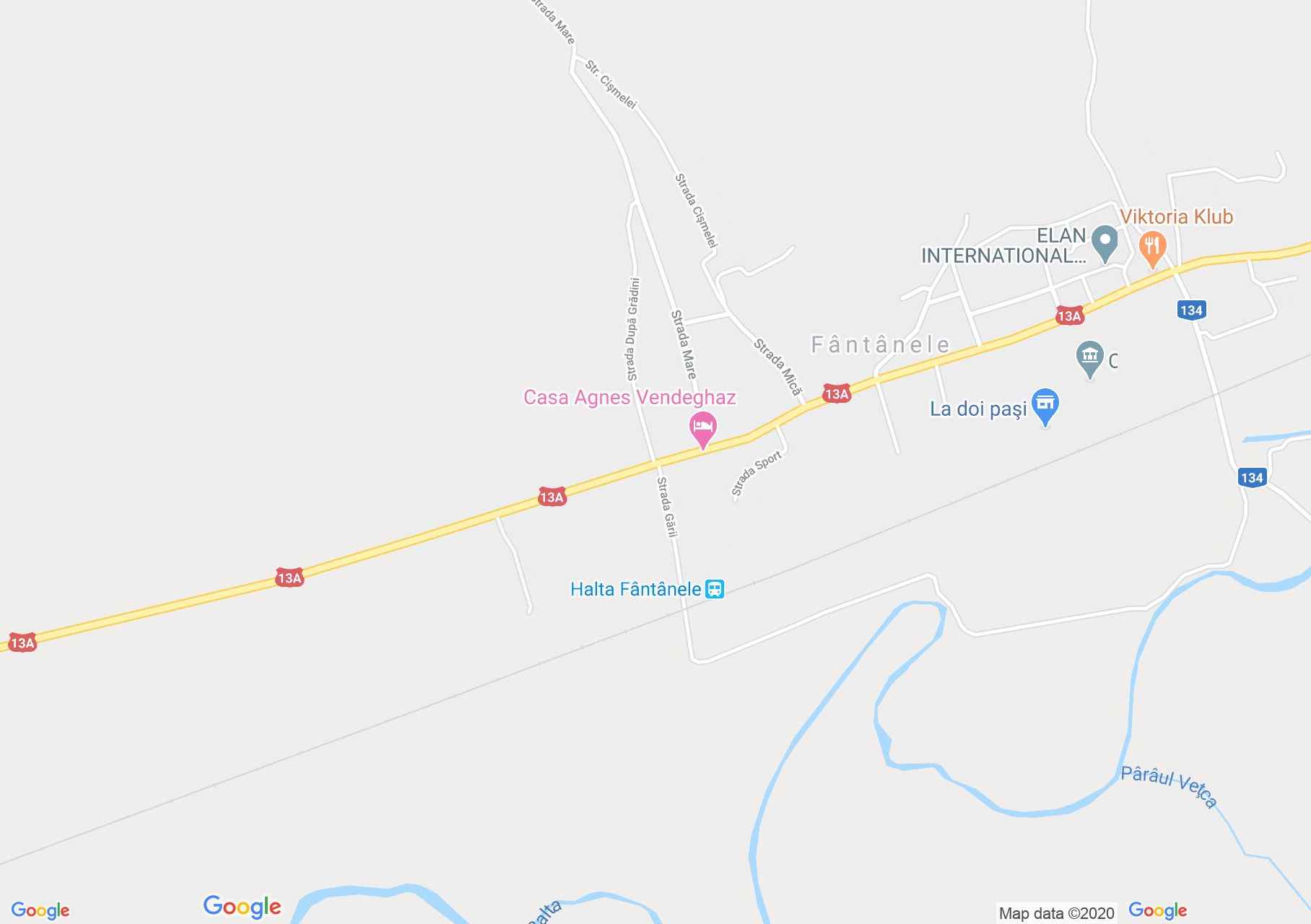 Gyulakuta interaktív turista térképe.