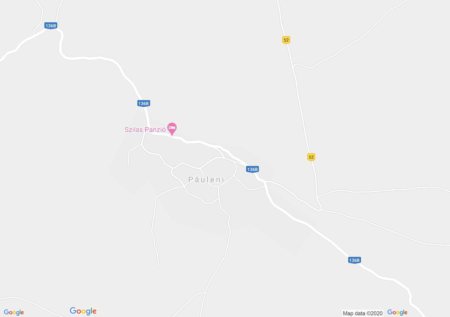 Păuleni, Interactive tourist map