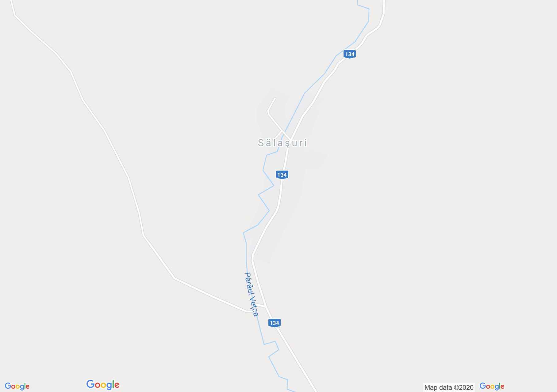 Székelyszállás interaktív turista térképe.