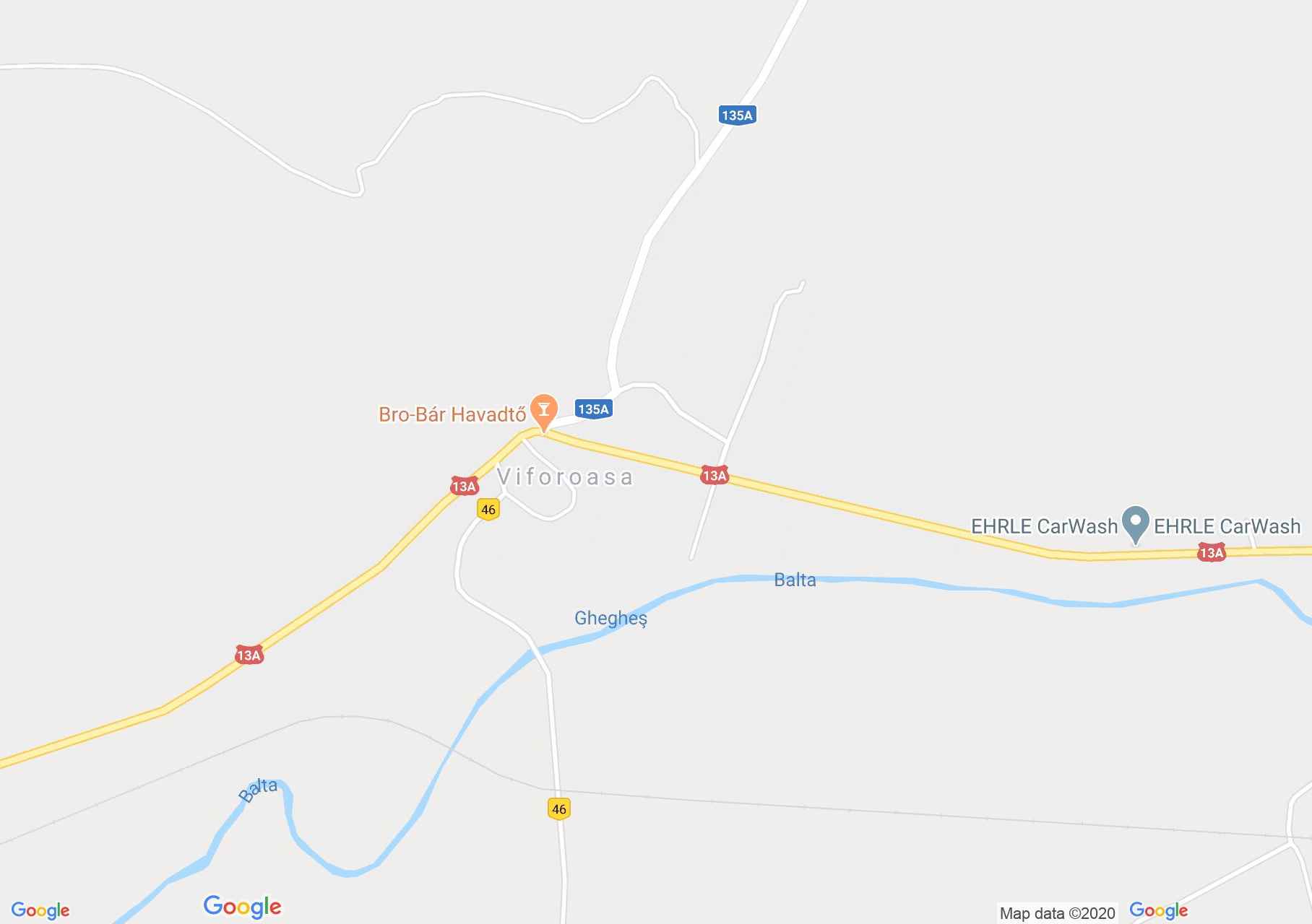 Viforoasa, Interactive tourist map