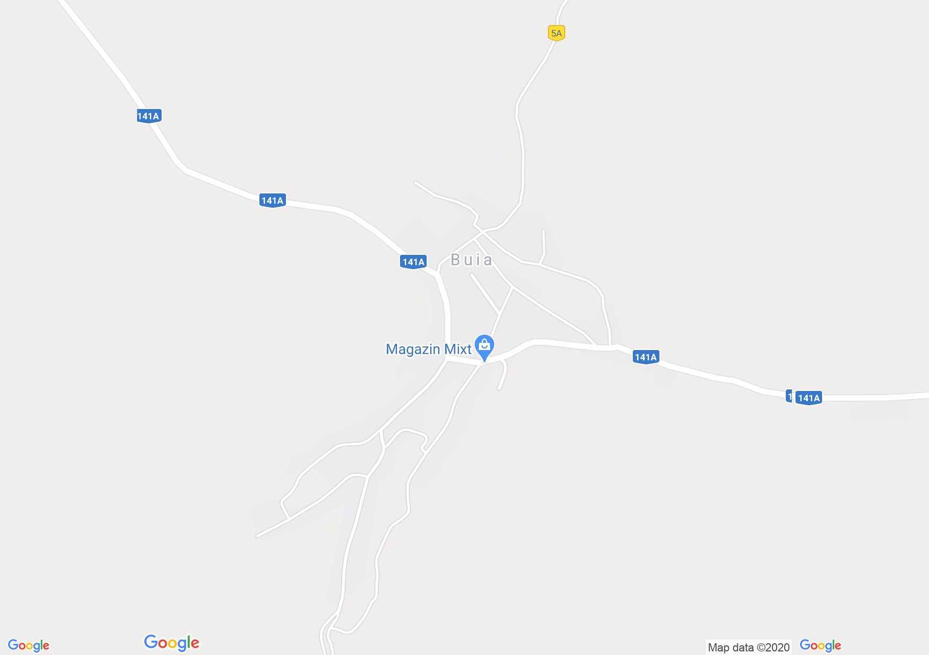 Buia, Interactive tourist map