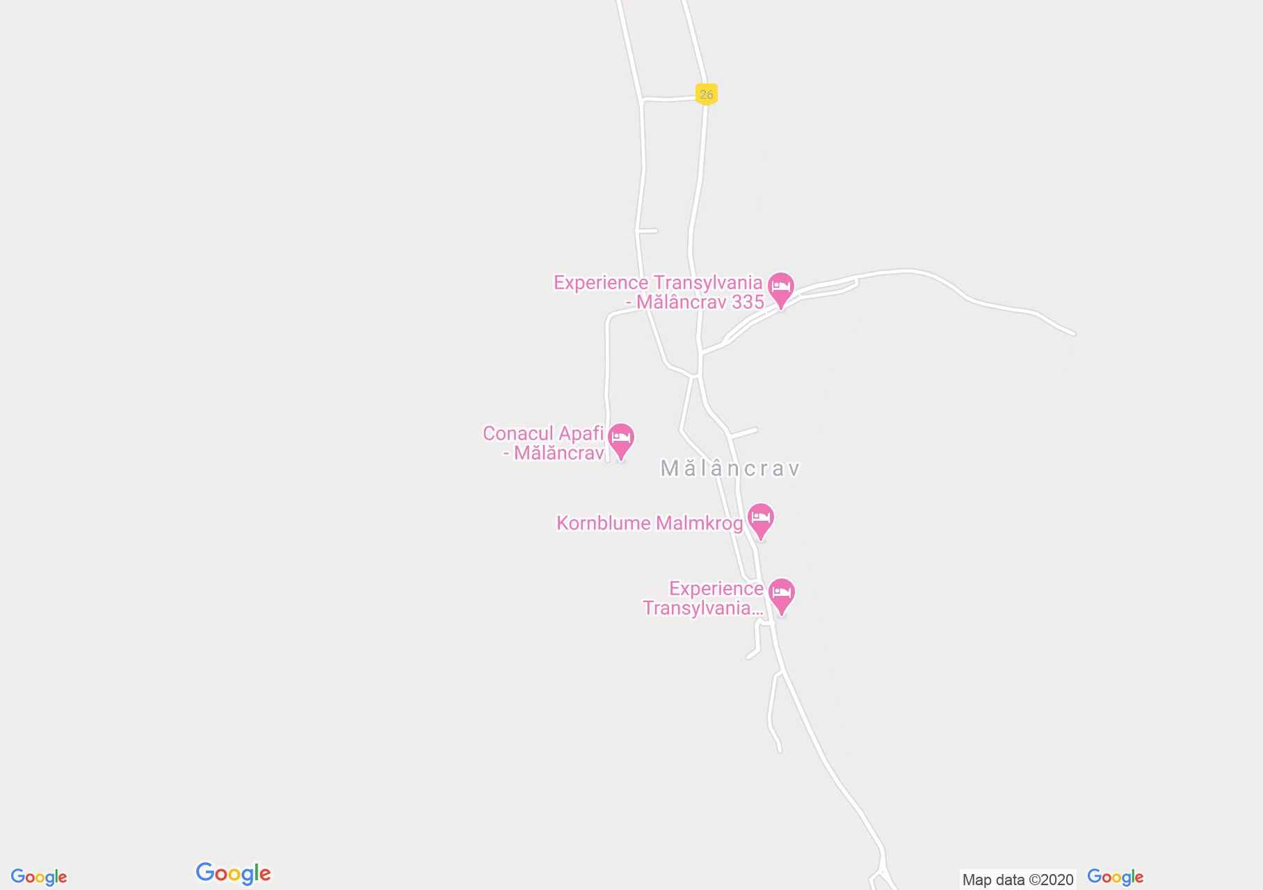 Malancrav, Interactive tourist map