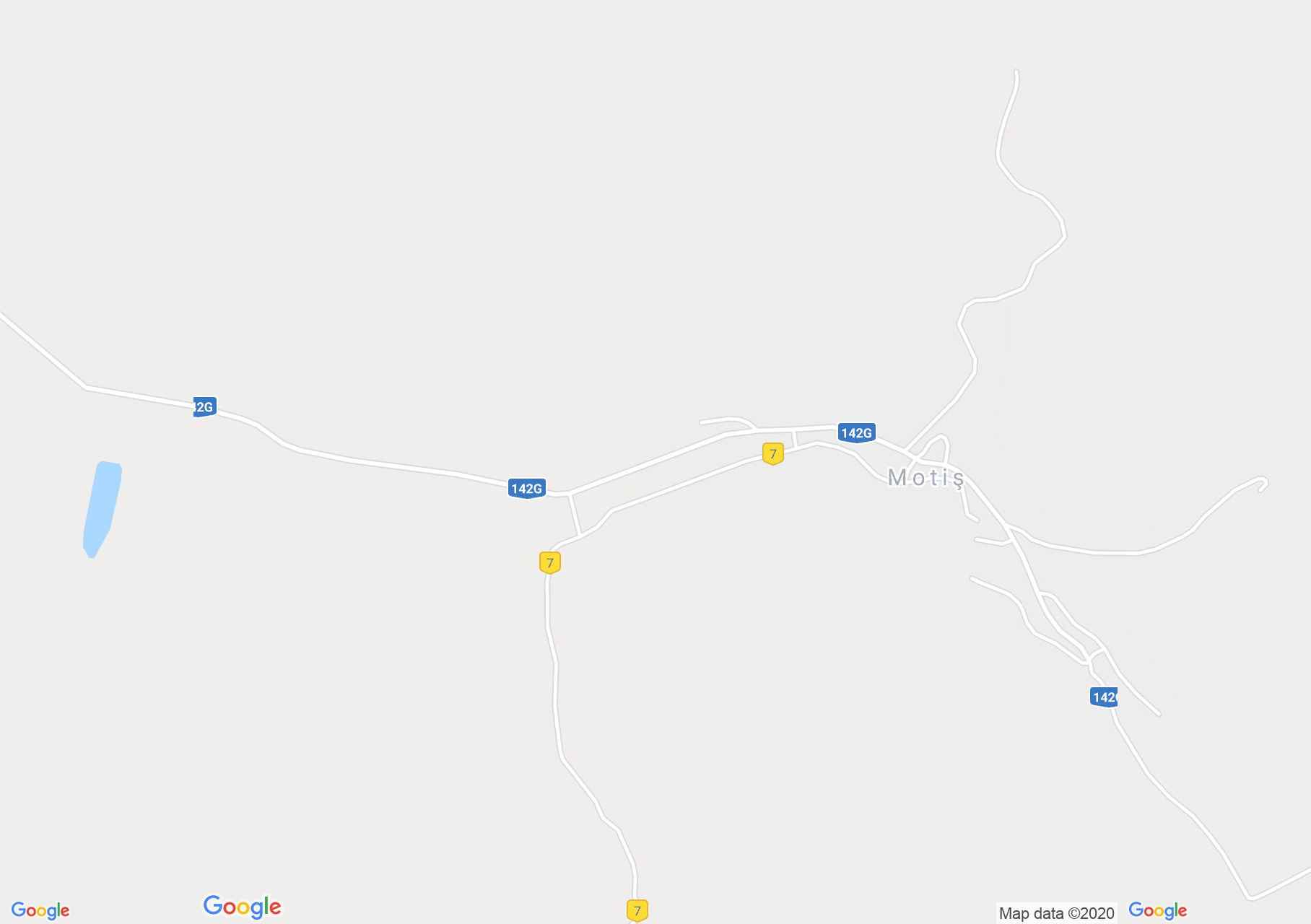 Motiş, Interactive tourist map