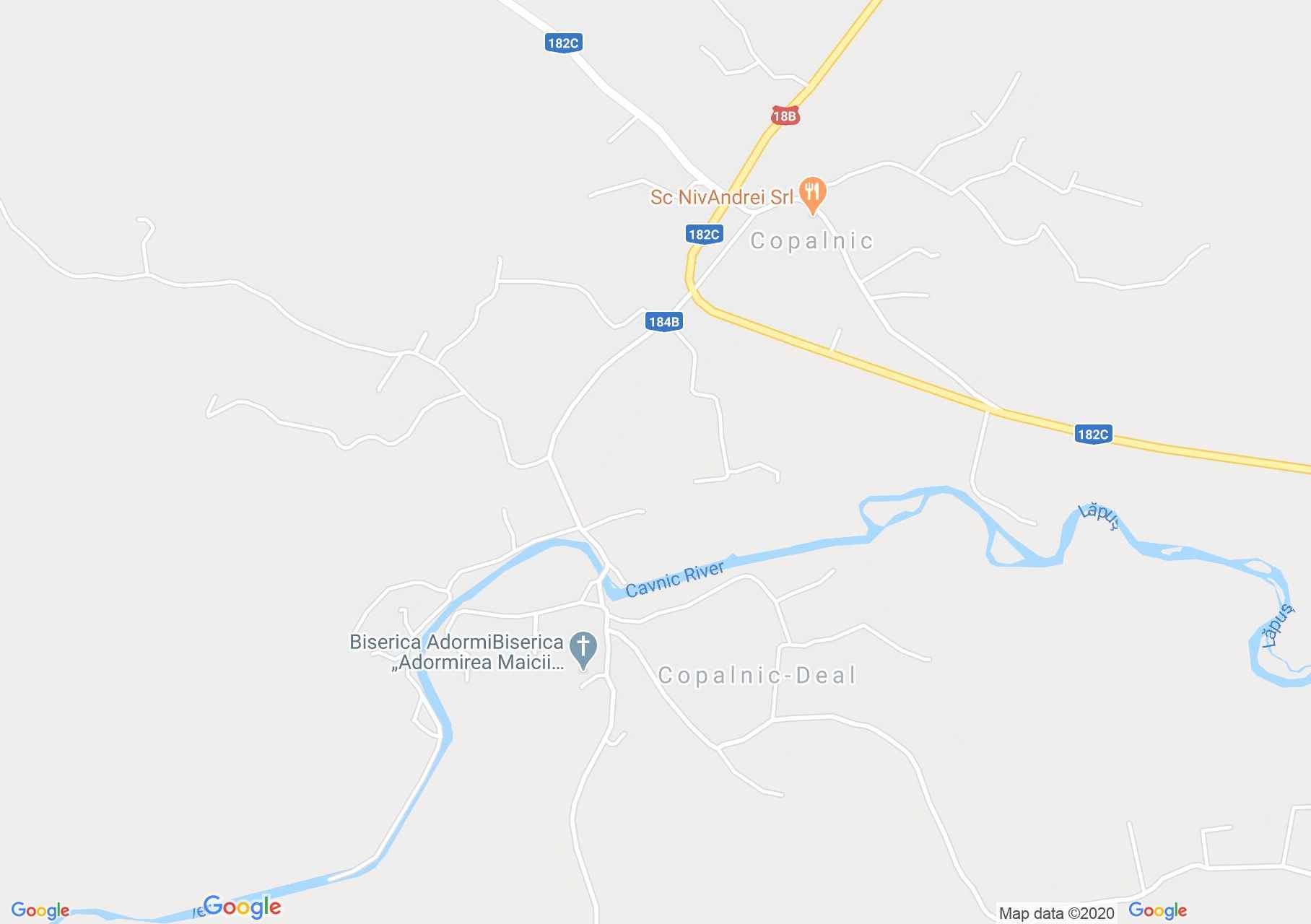 Szurdukkápolnok interaktív turista térképe.