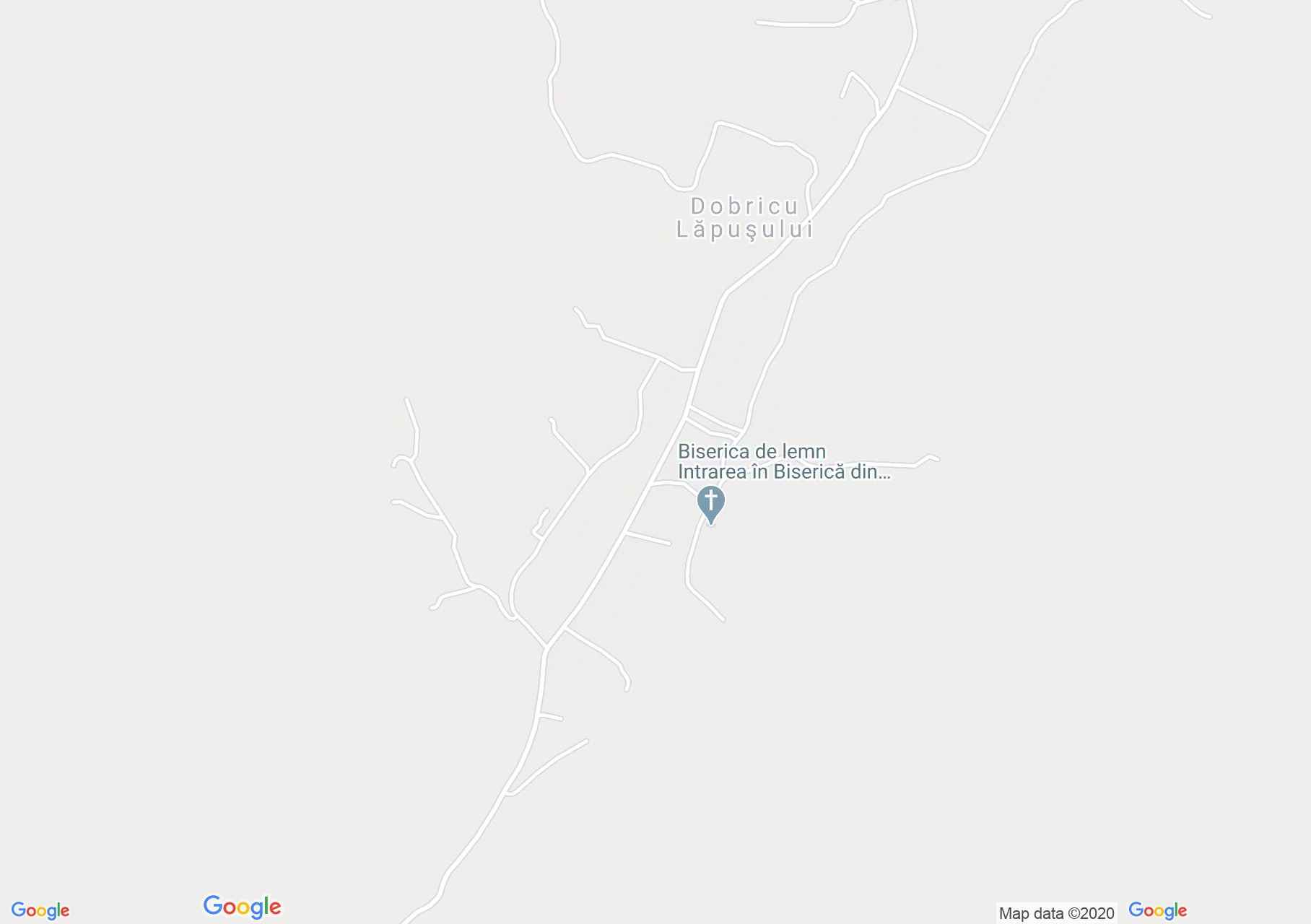 Dobricu Lăpuşului, Interactive tourist map