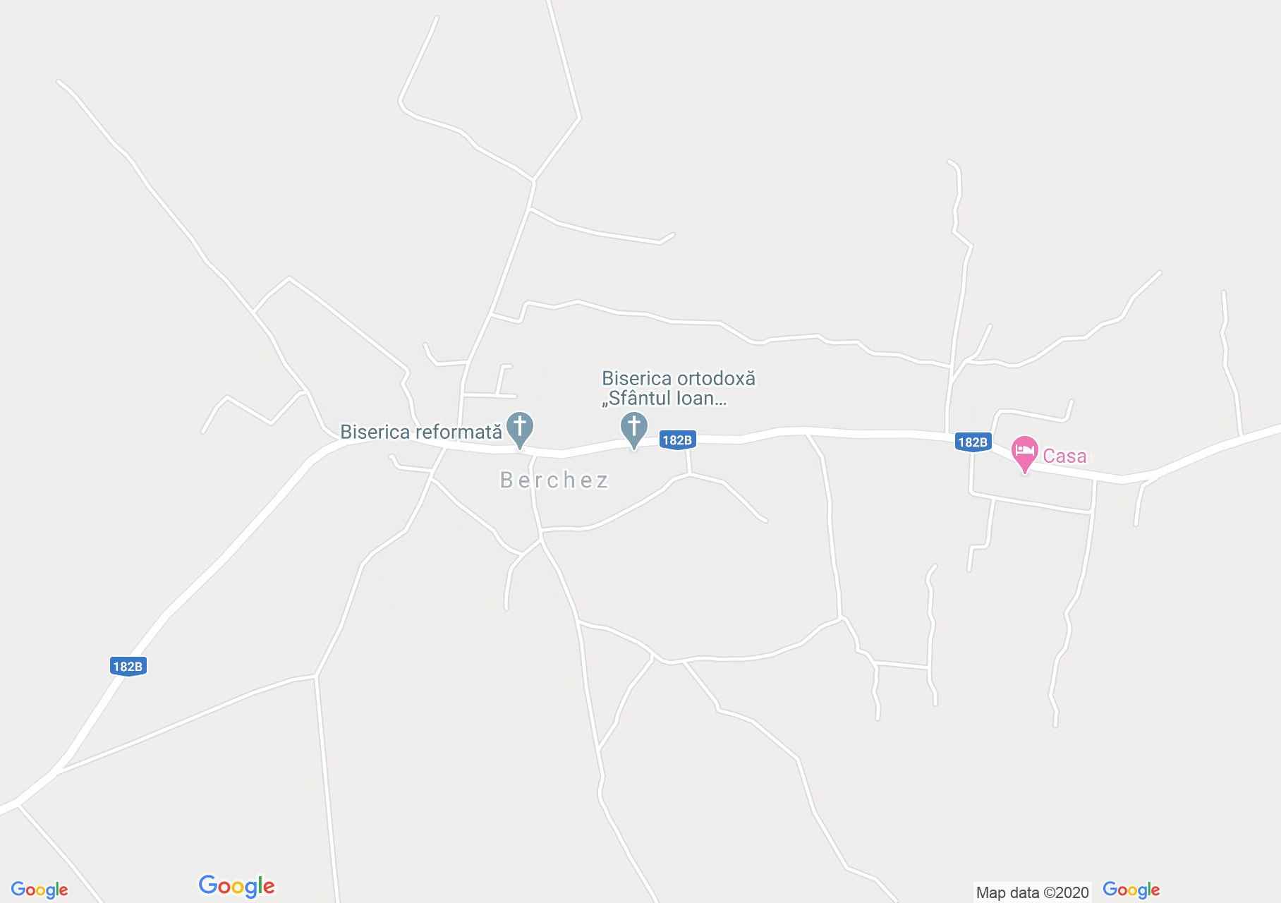 Berchez, Interactive tourist map
