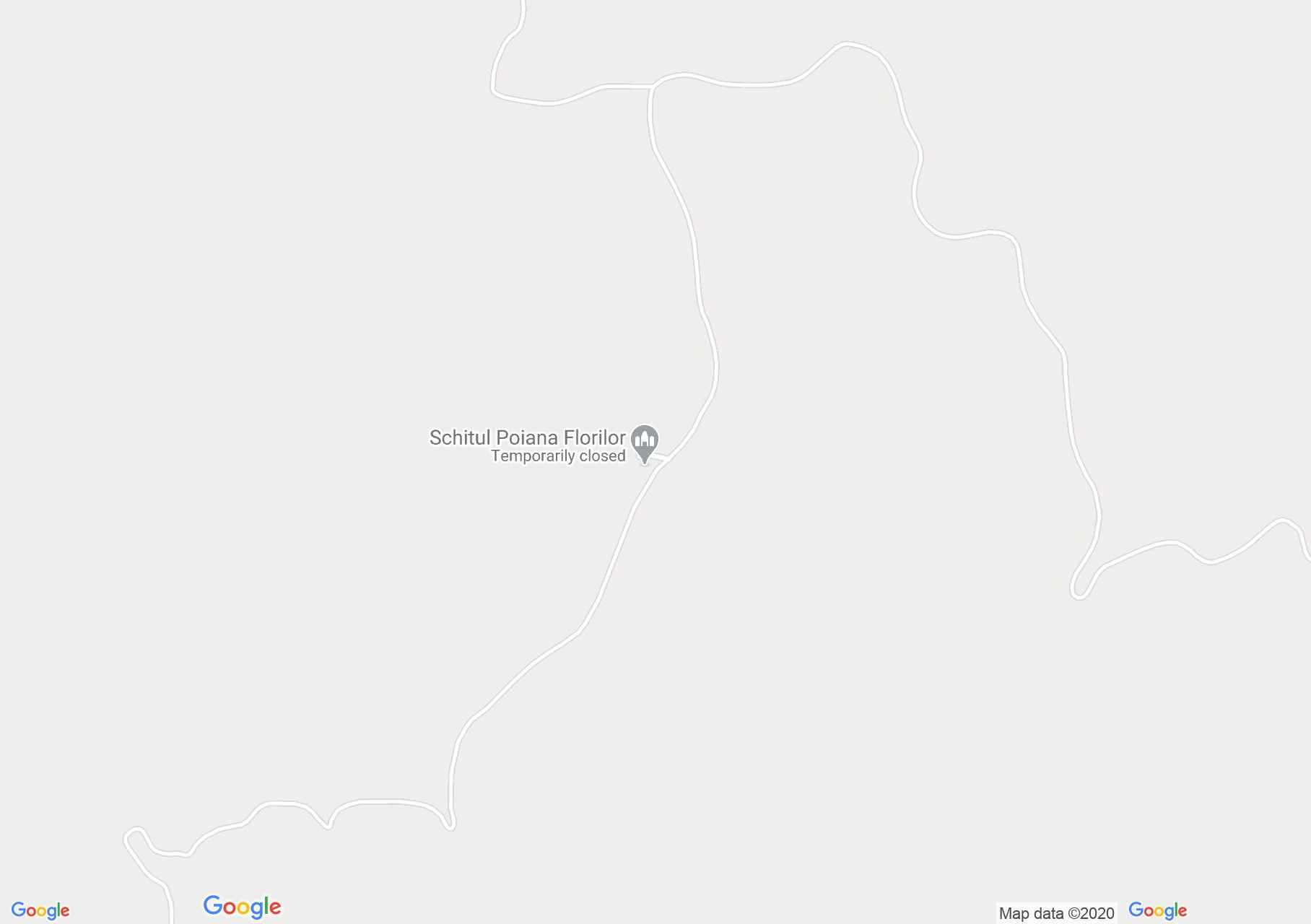 Poiana Florilor, Interactive tourist map