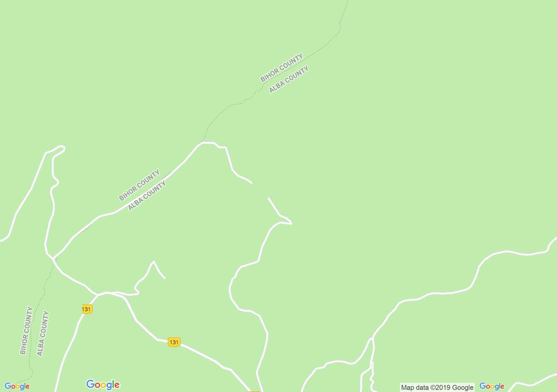 Bihar-Vlegyásza, Erdélyi-szigethegység: Pádis menedékház-Kaput (térkép)