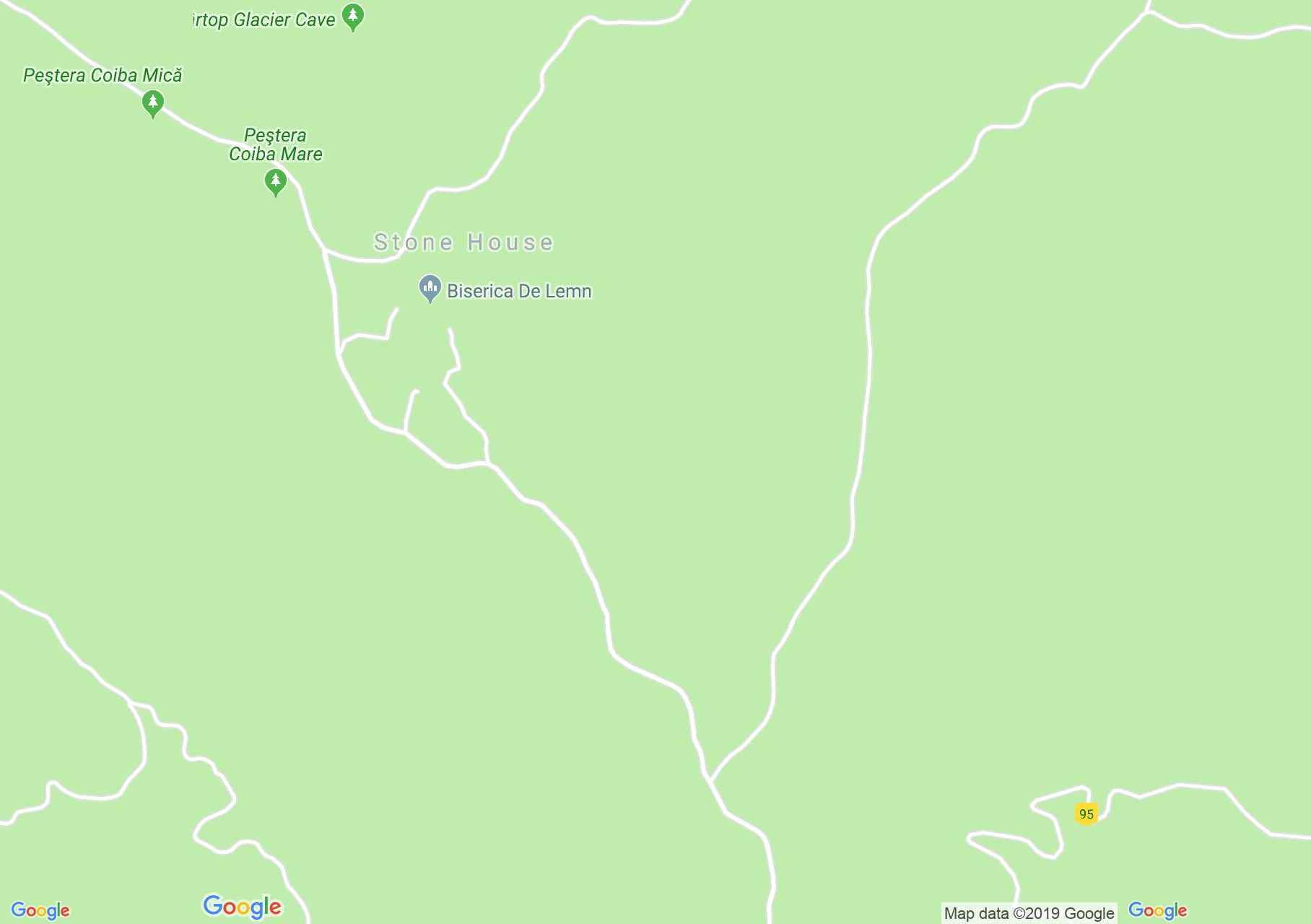 Bihar-Vlegyásza, Erdélyi-szigethegység: Pádis-Szkerisóra jégbarlang (térkép)