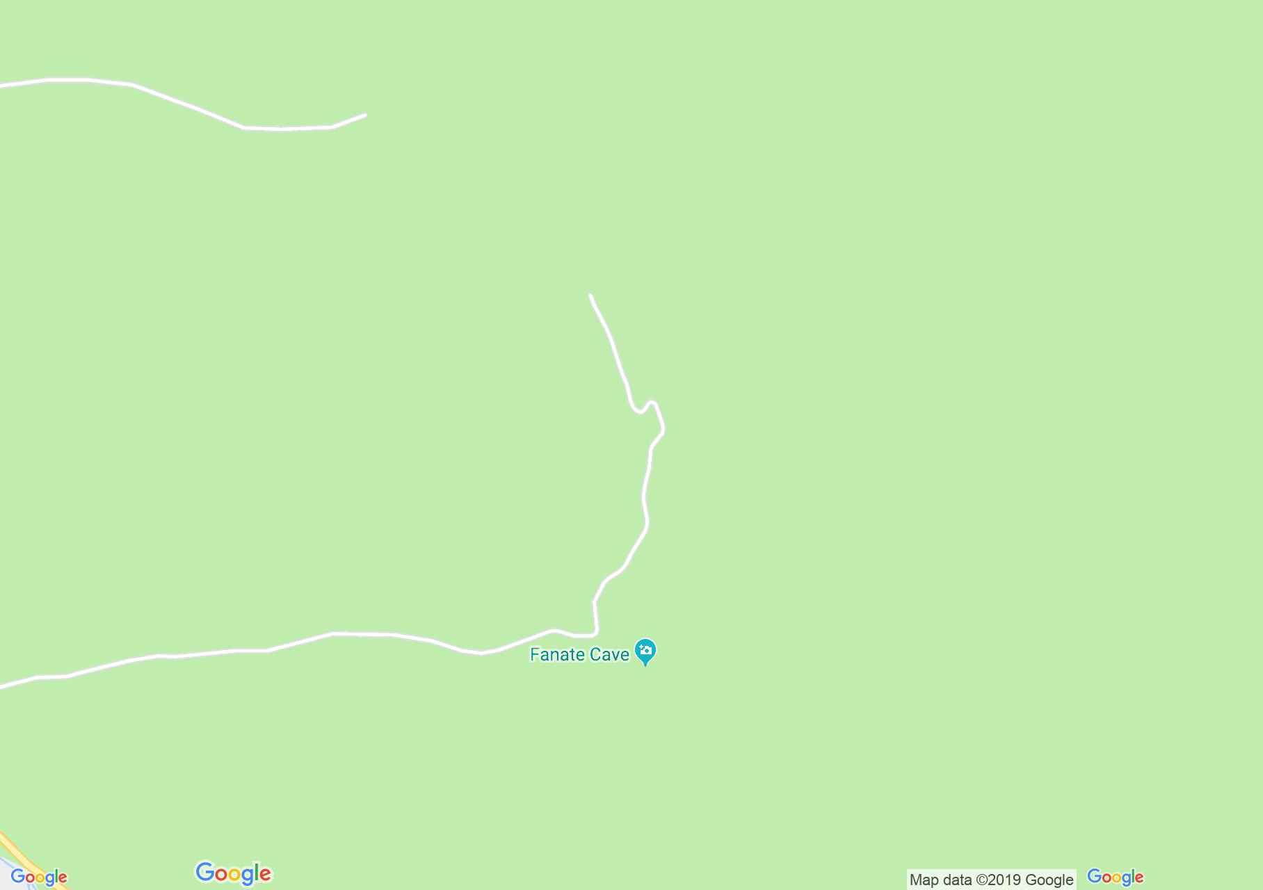 Map of Băiţa: Fanate cave