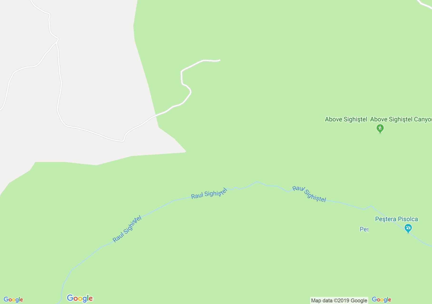 Hartă Sighiştel: Peştera de la Zvârluşul Corbeştilor