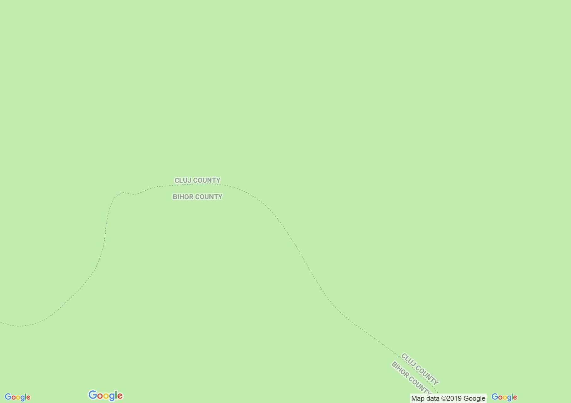 Map of Bihor-Vladeasa, Apuseni mountains: Piatra Grăitoare-Runcul Ars