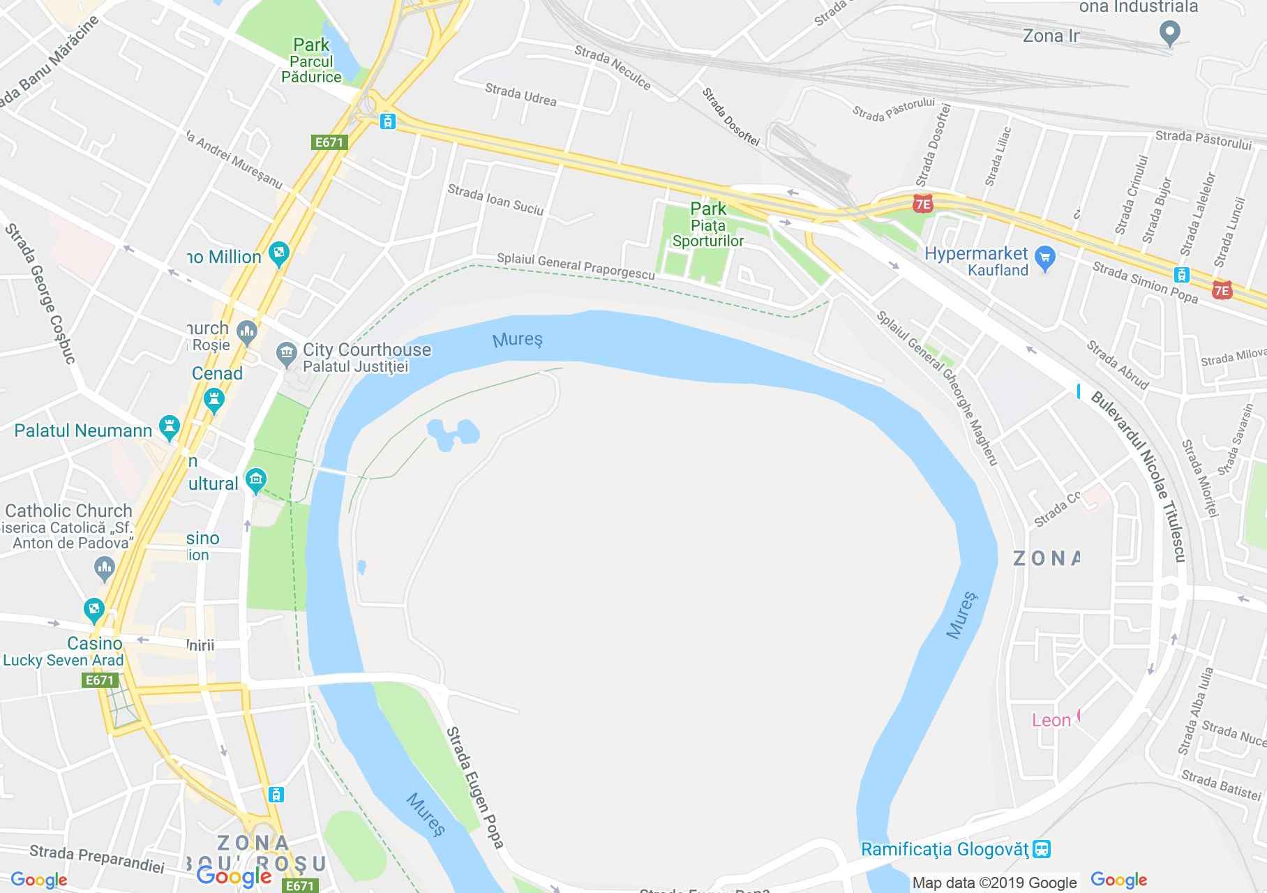 Arad: A vár (térkép)