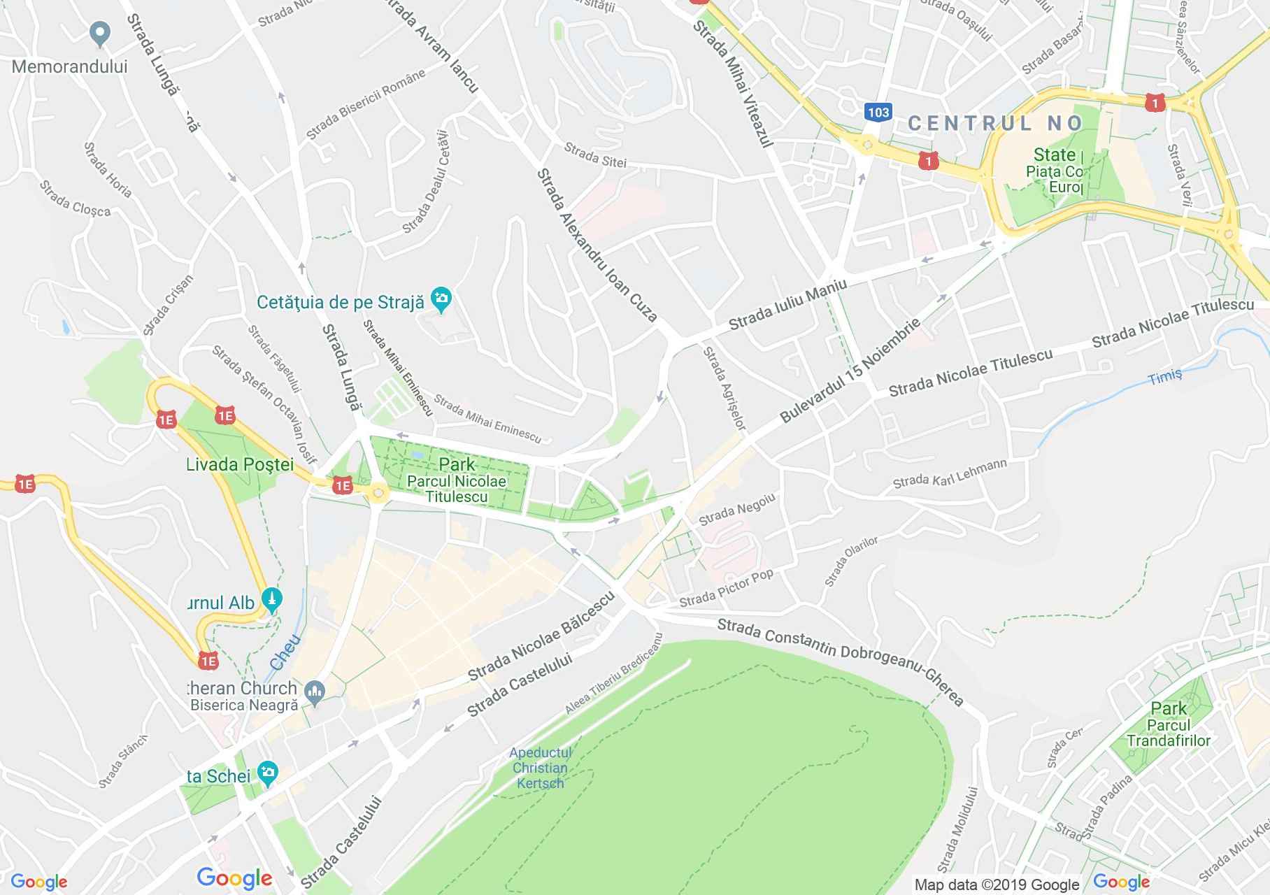 Map of Braşov: Draper Bastion