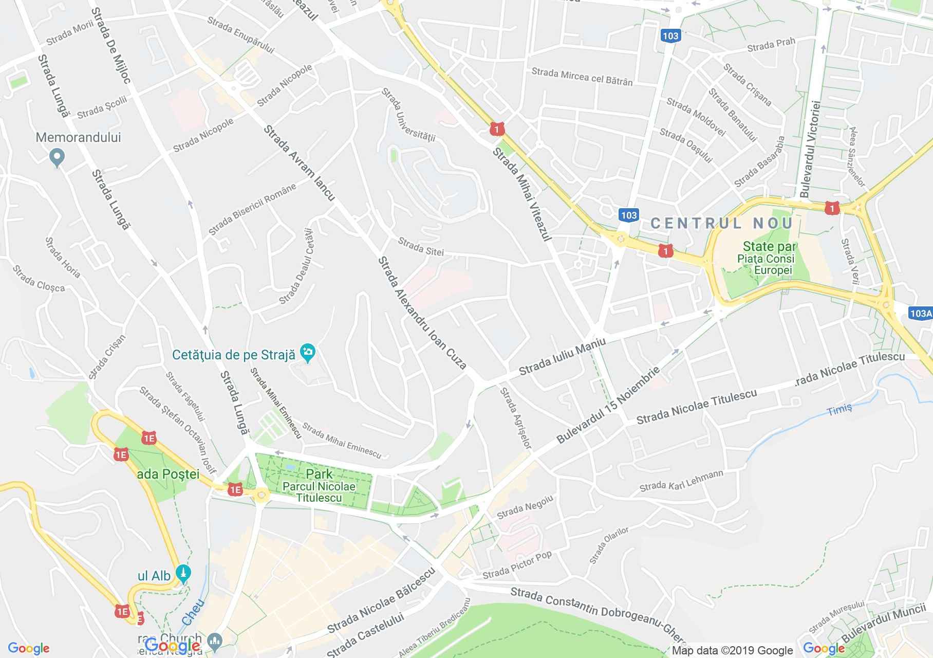 Map of Braşov: The theater