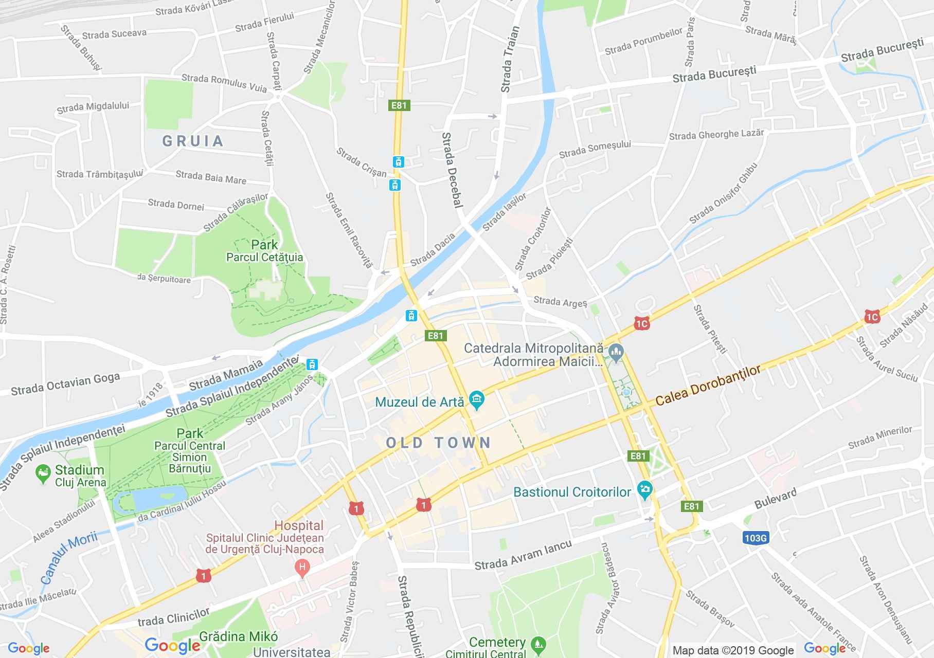 Kolozsvár: Sebestyén ház (térkép)
