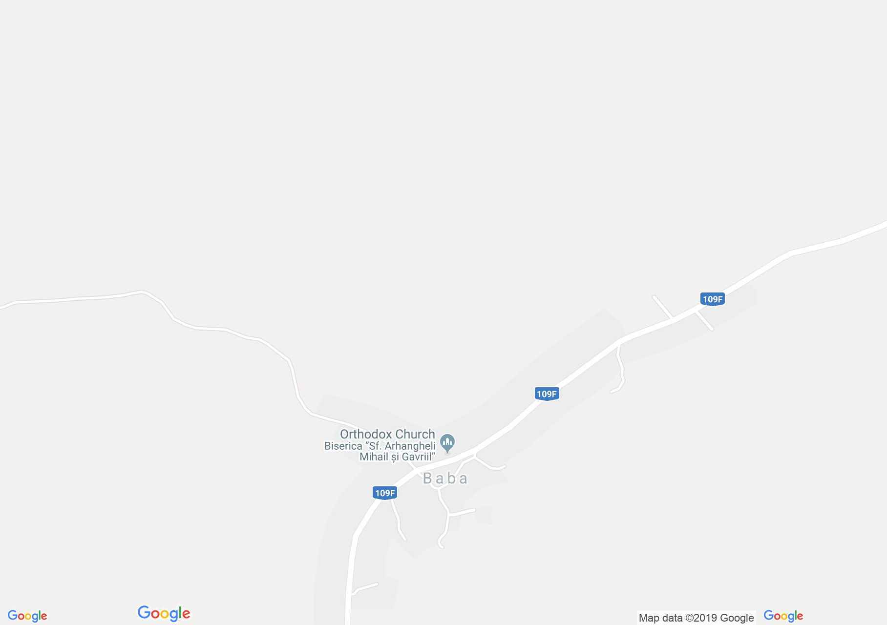 Hartă Baba: Biserica ortodoxă