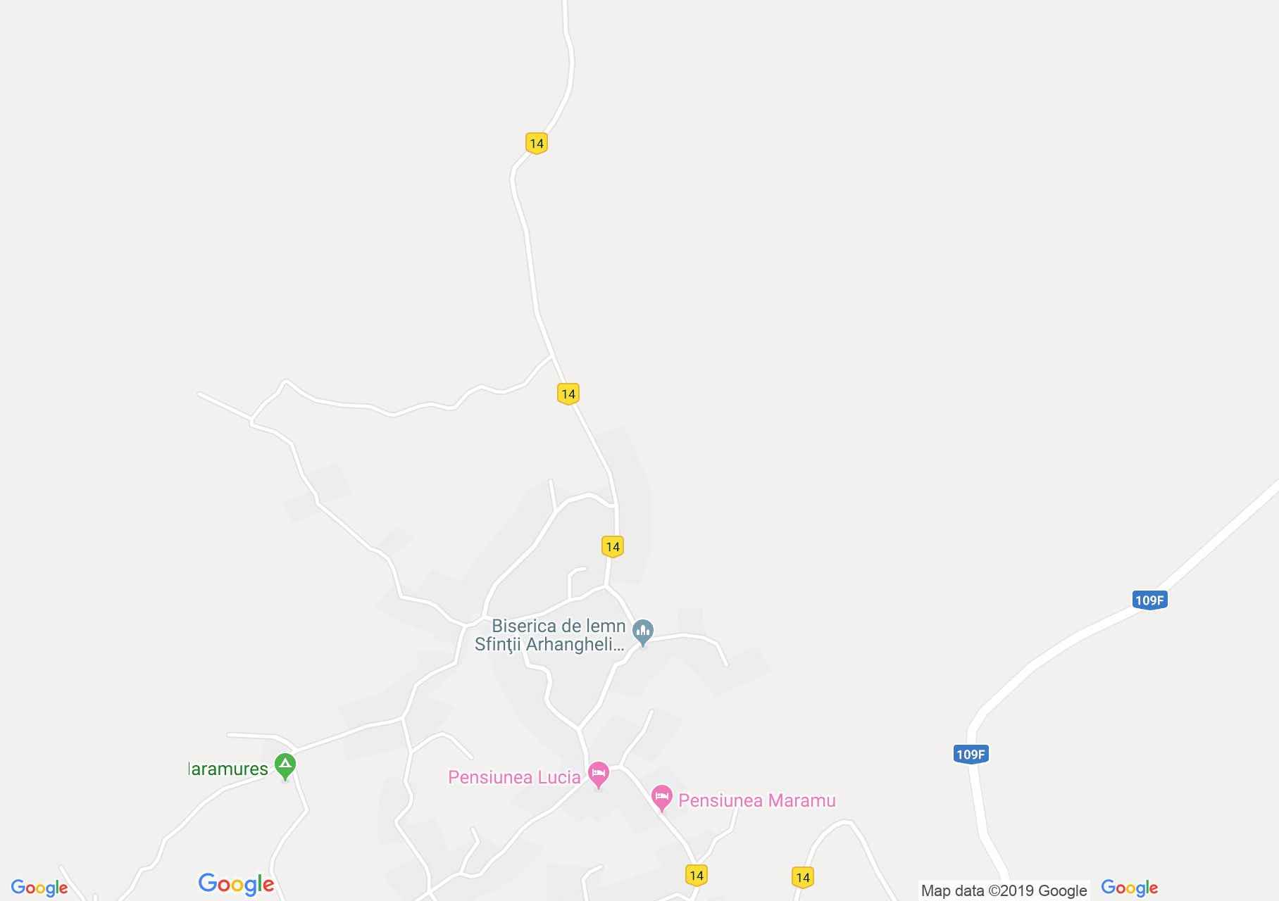 Hartă Breb: Biserica de lemn