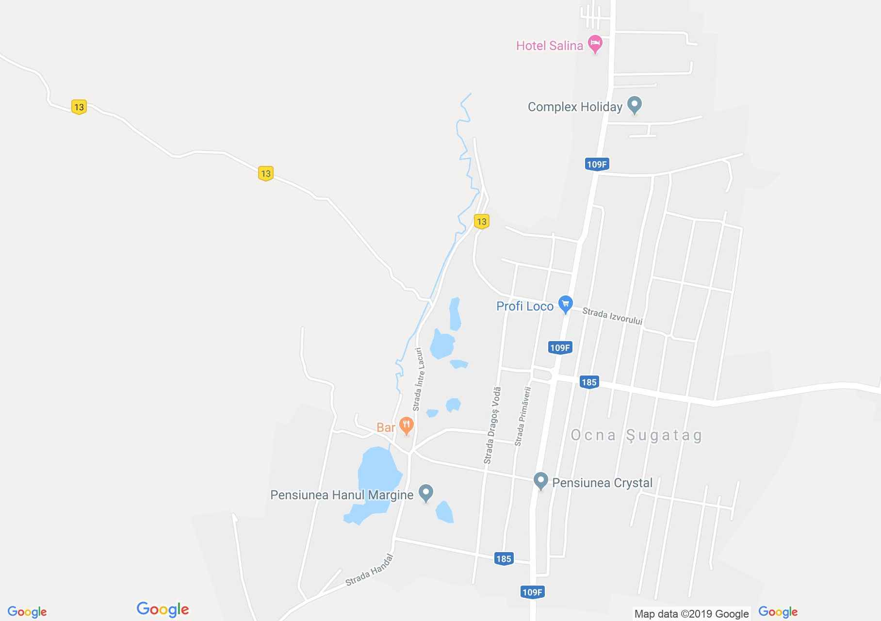 Hartă Ocna Şugatag: Capela Nepomuk