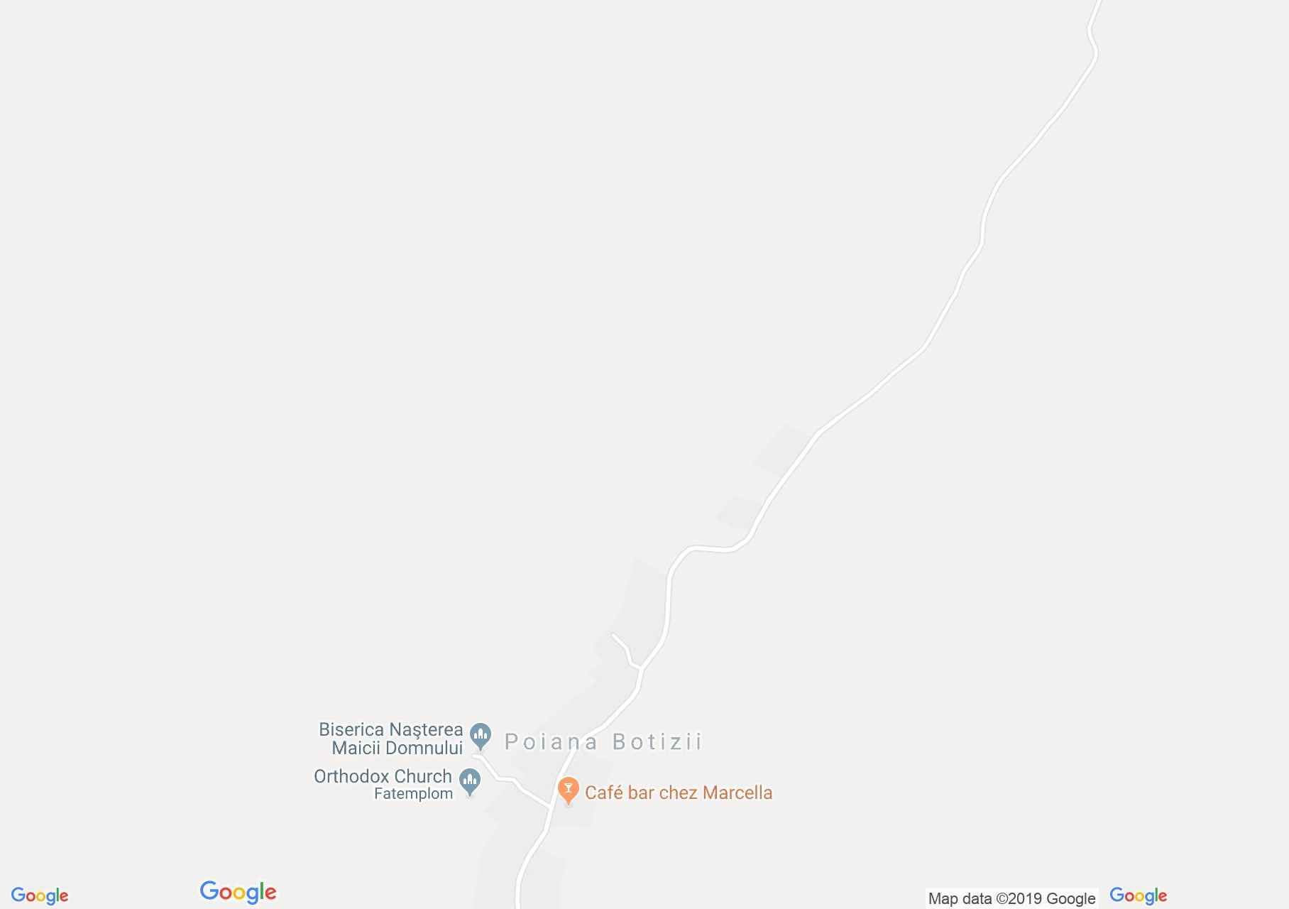 Map of Poiana Botizii