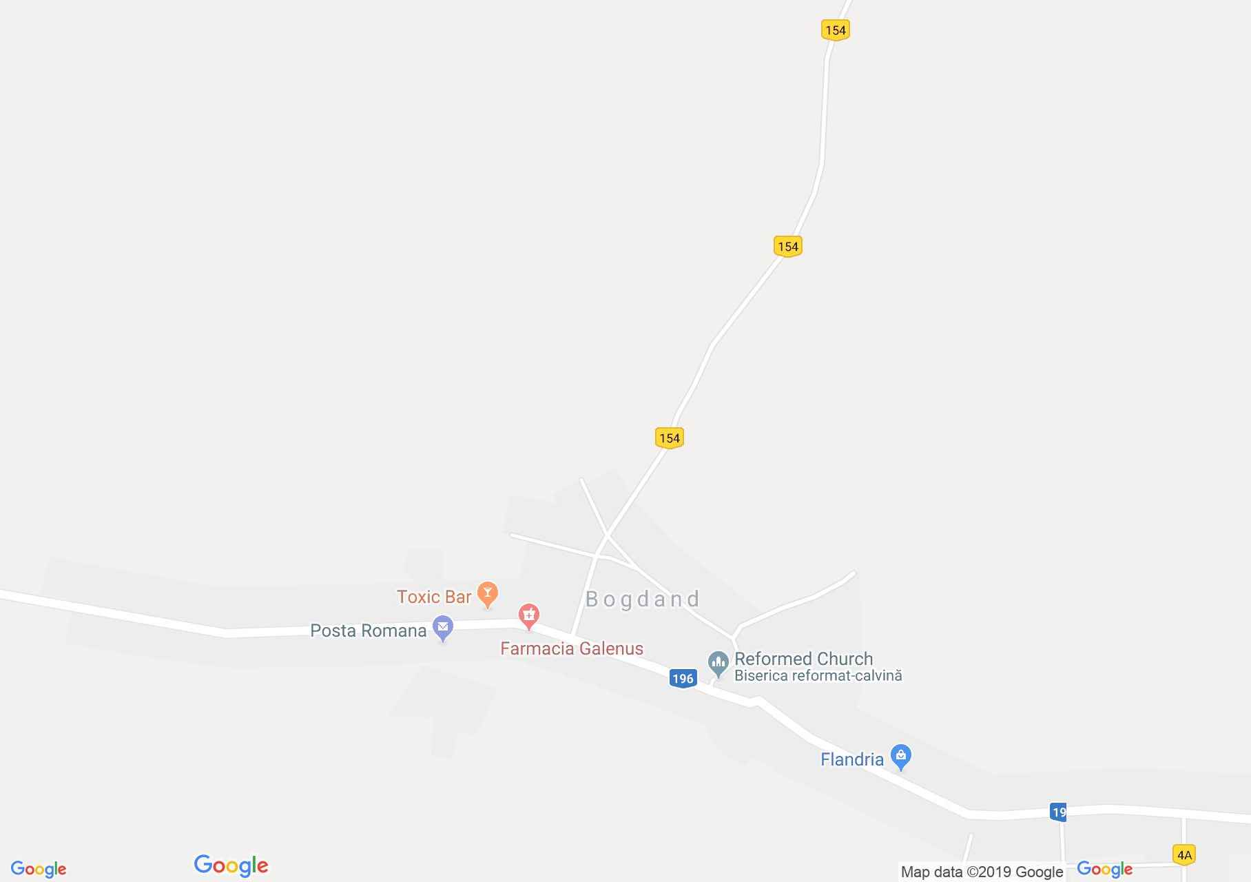 Hartă Bogdand: Muzeul etnografic