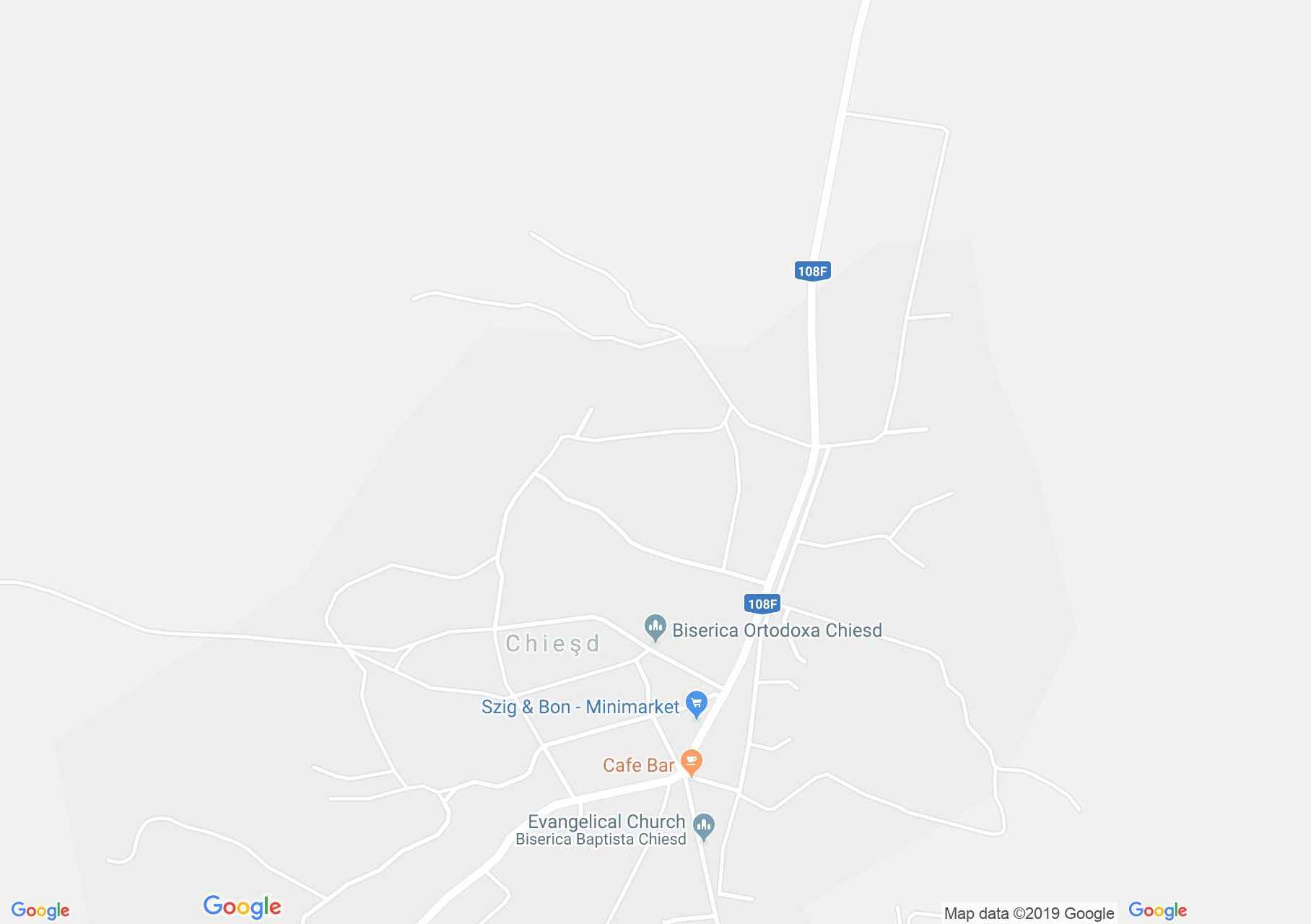 Hartă Chieşd: Casa slujitorilor