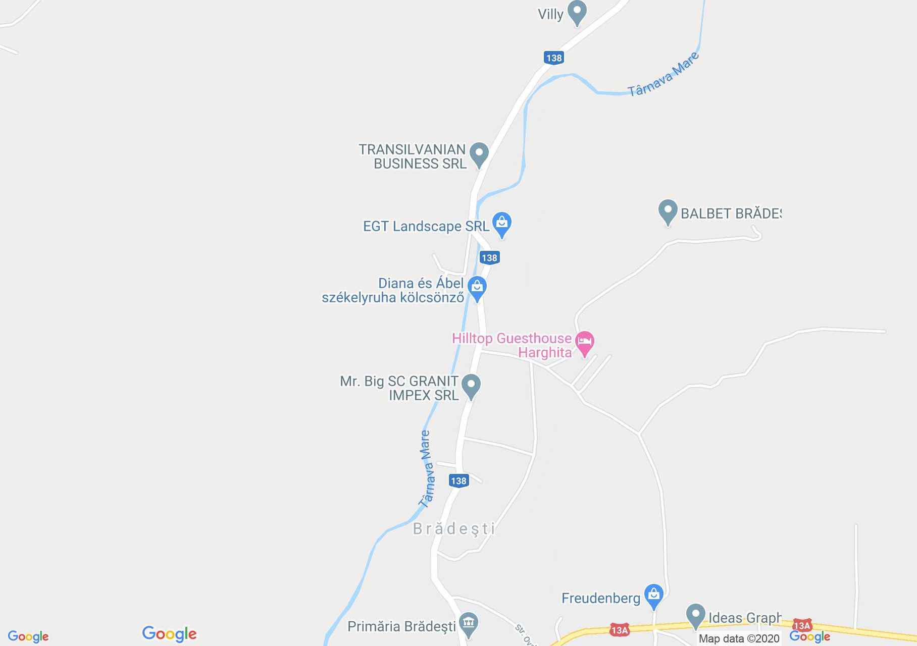 Fenyéd: Székely kapuk (térkép)