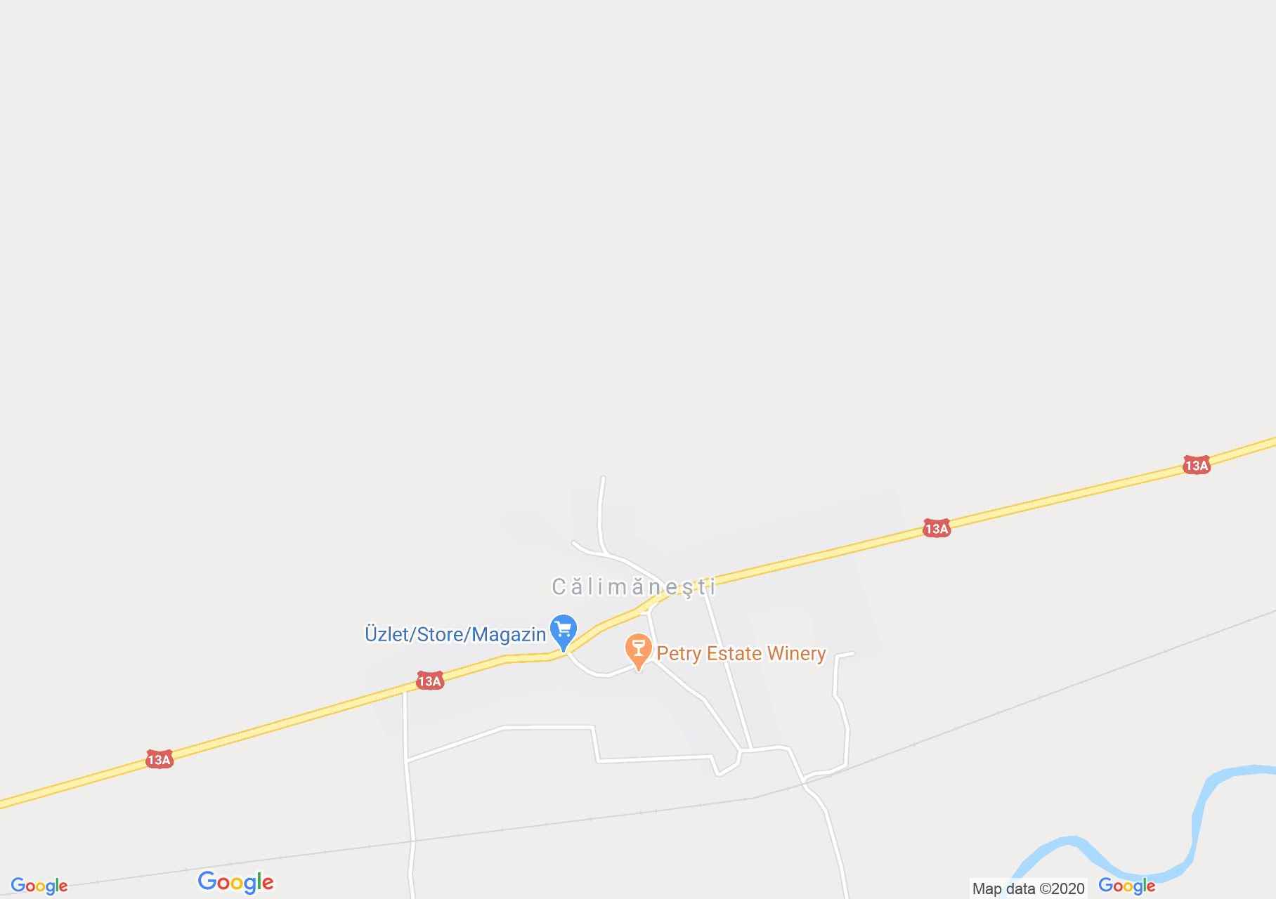 Hartă Călimaneşti: Biserica reformată