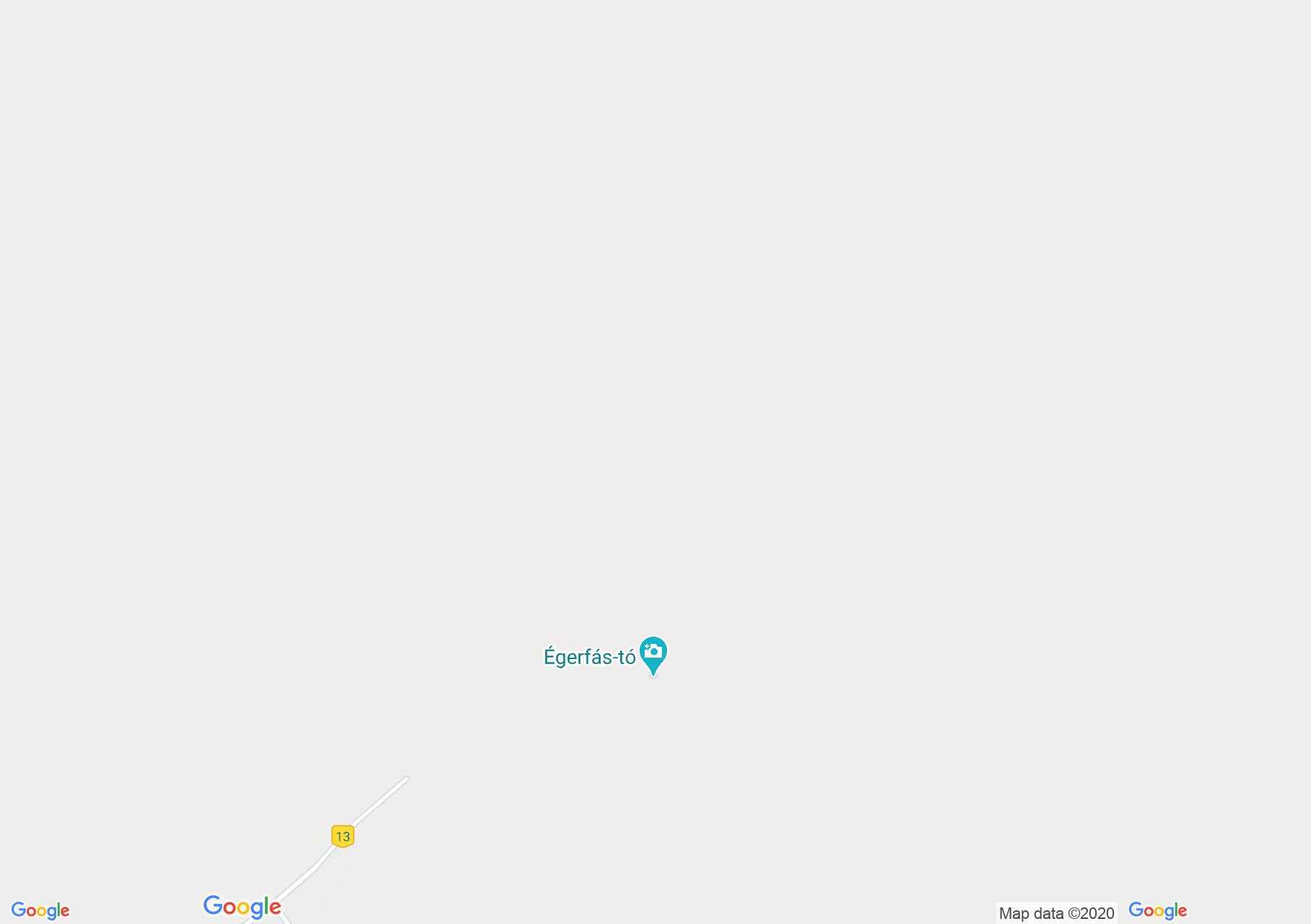 Vármező: Égerfás tó (térkép)