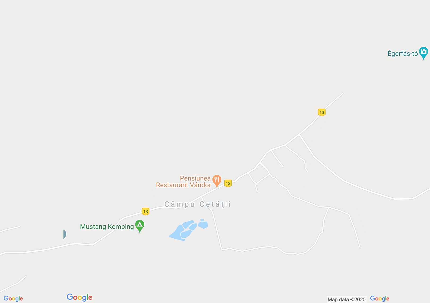 Vármező: Pisztrángos (térkép)