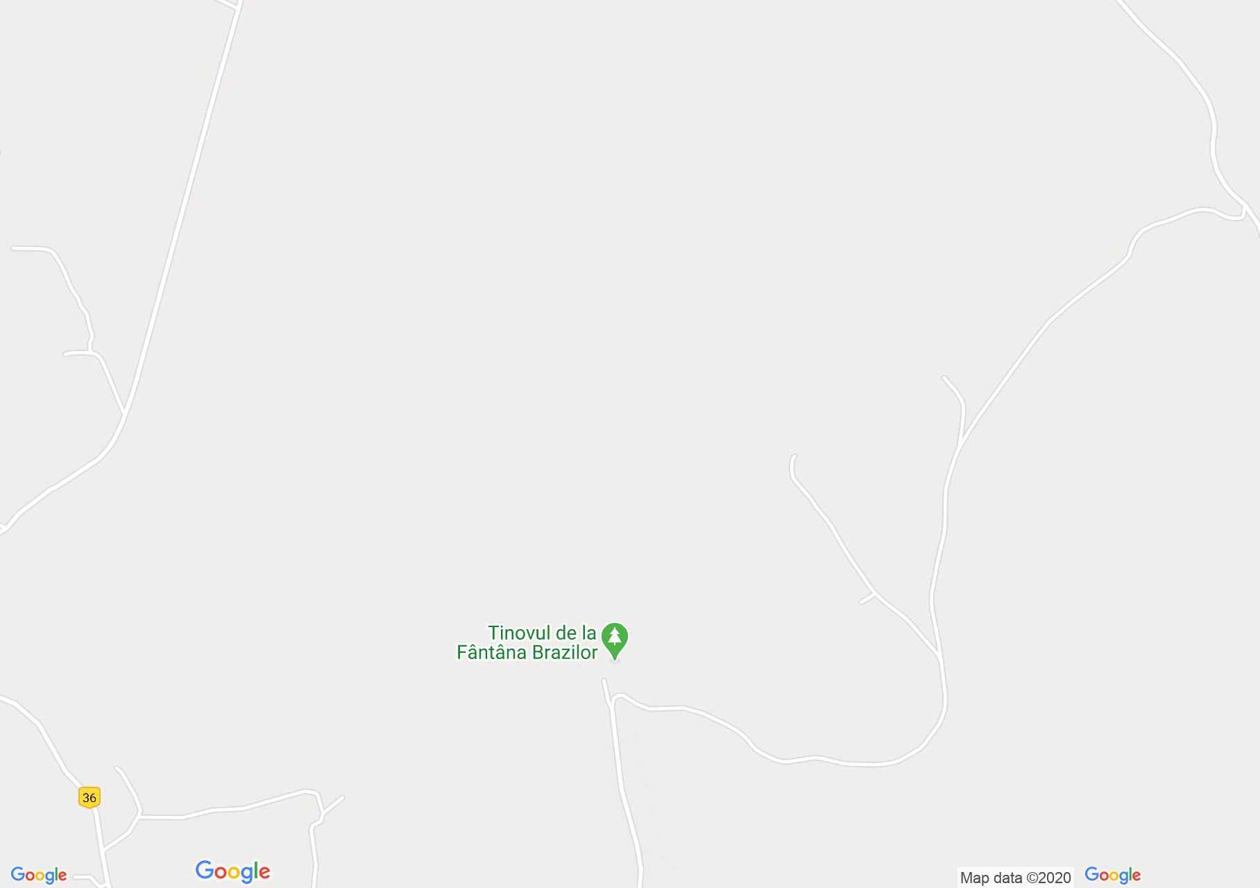 Map of Fântâna Brazilor: Peat moss