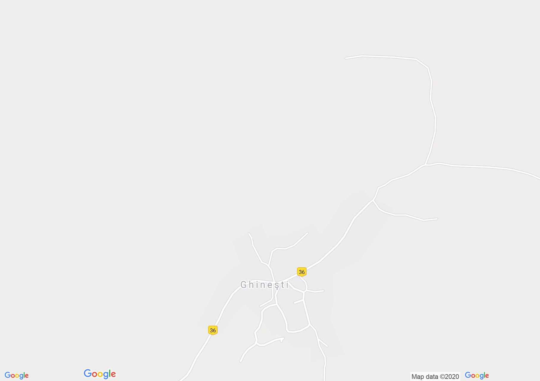 Map of Ghineşti: Reformed church