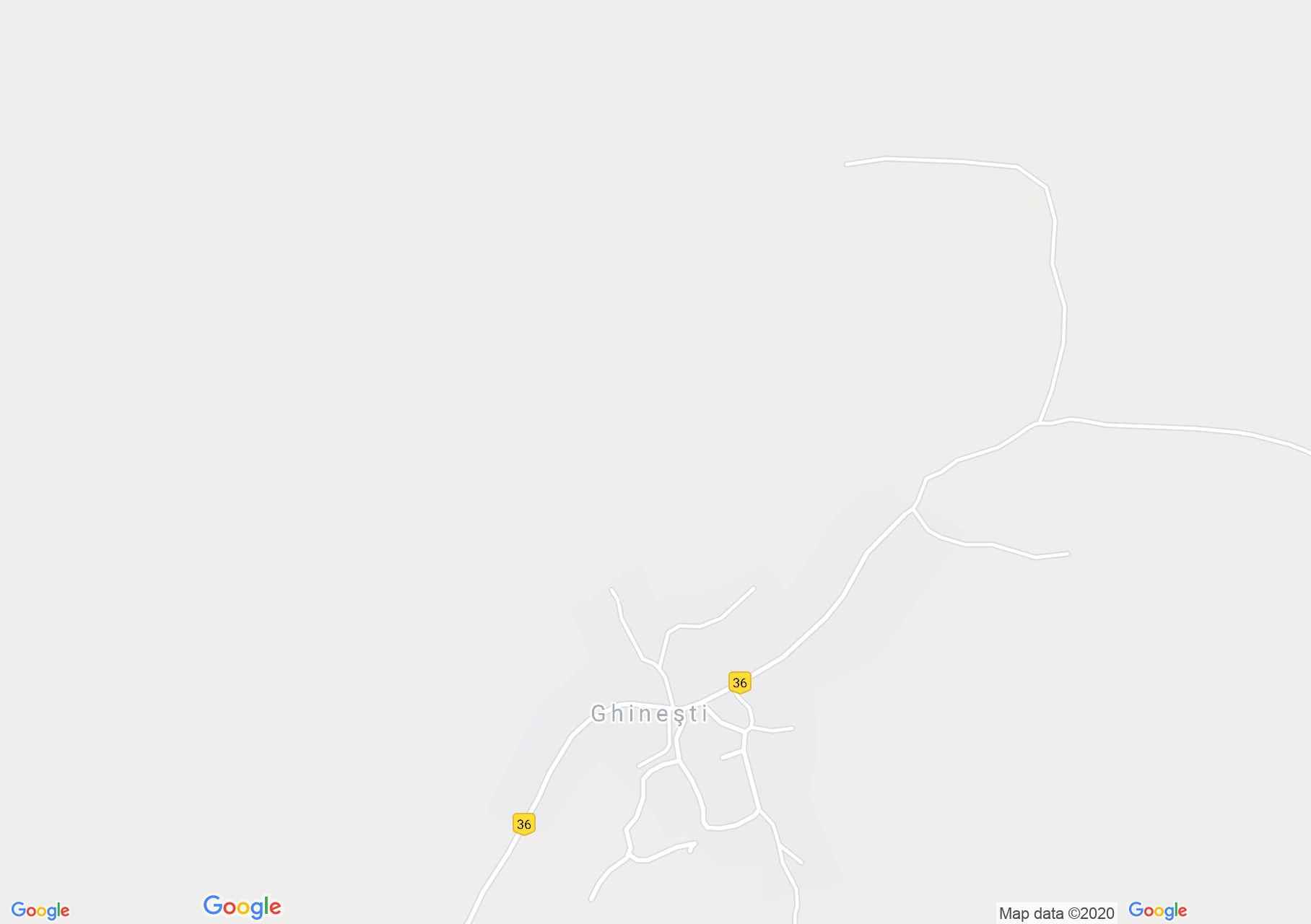 Map of Ghineşti: School Museum