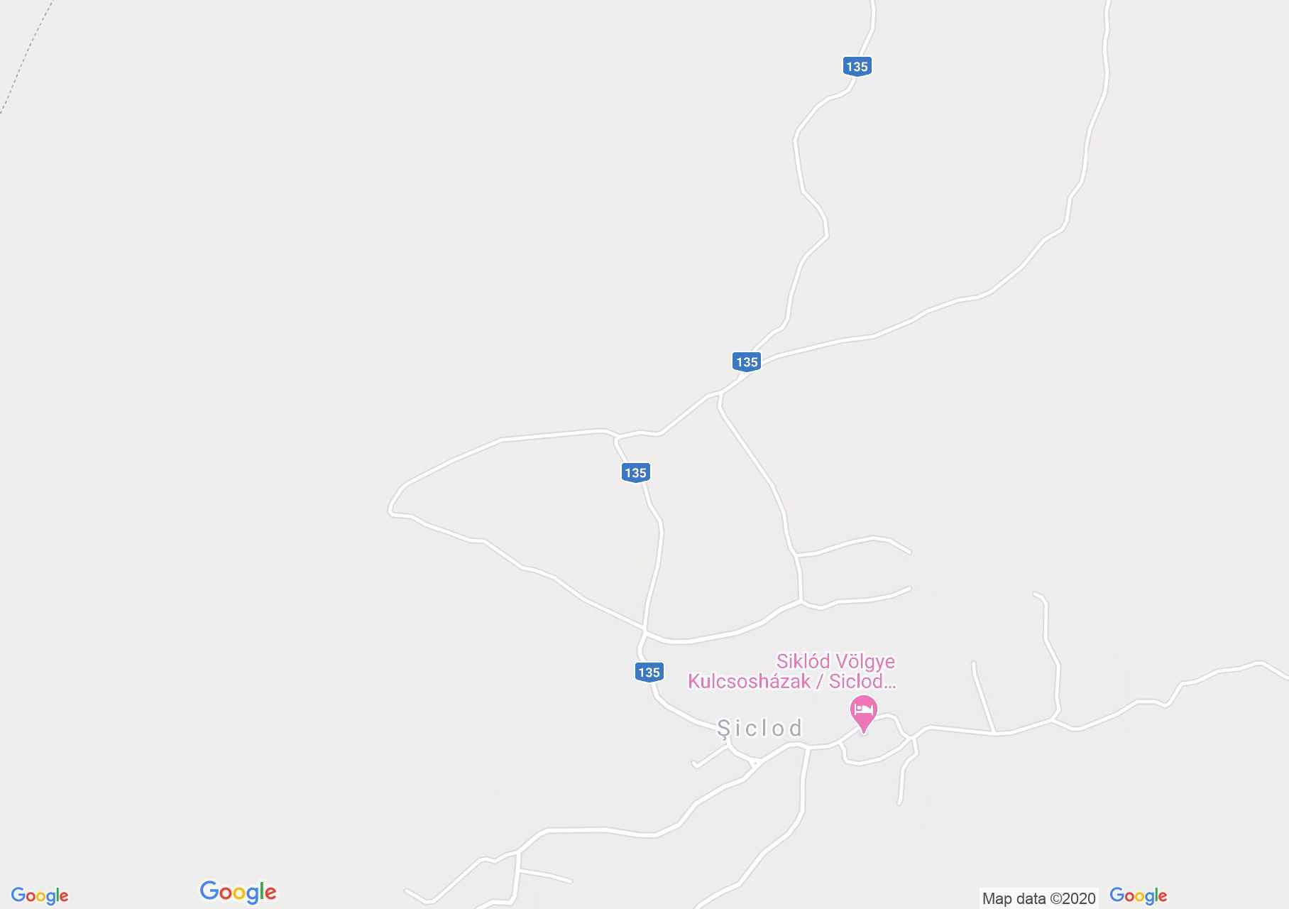 Map of Siclod: Şiclod, Bell tower