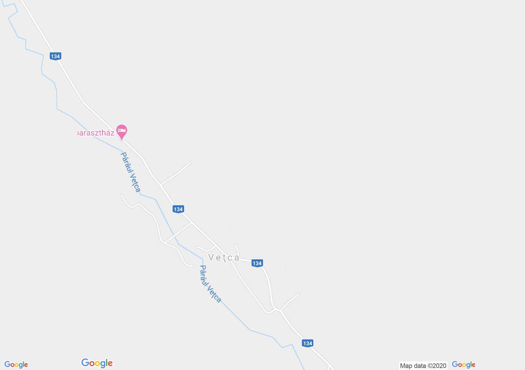 Hartă Veţca: Casa Rustica Antal