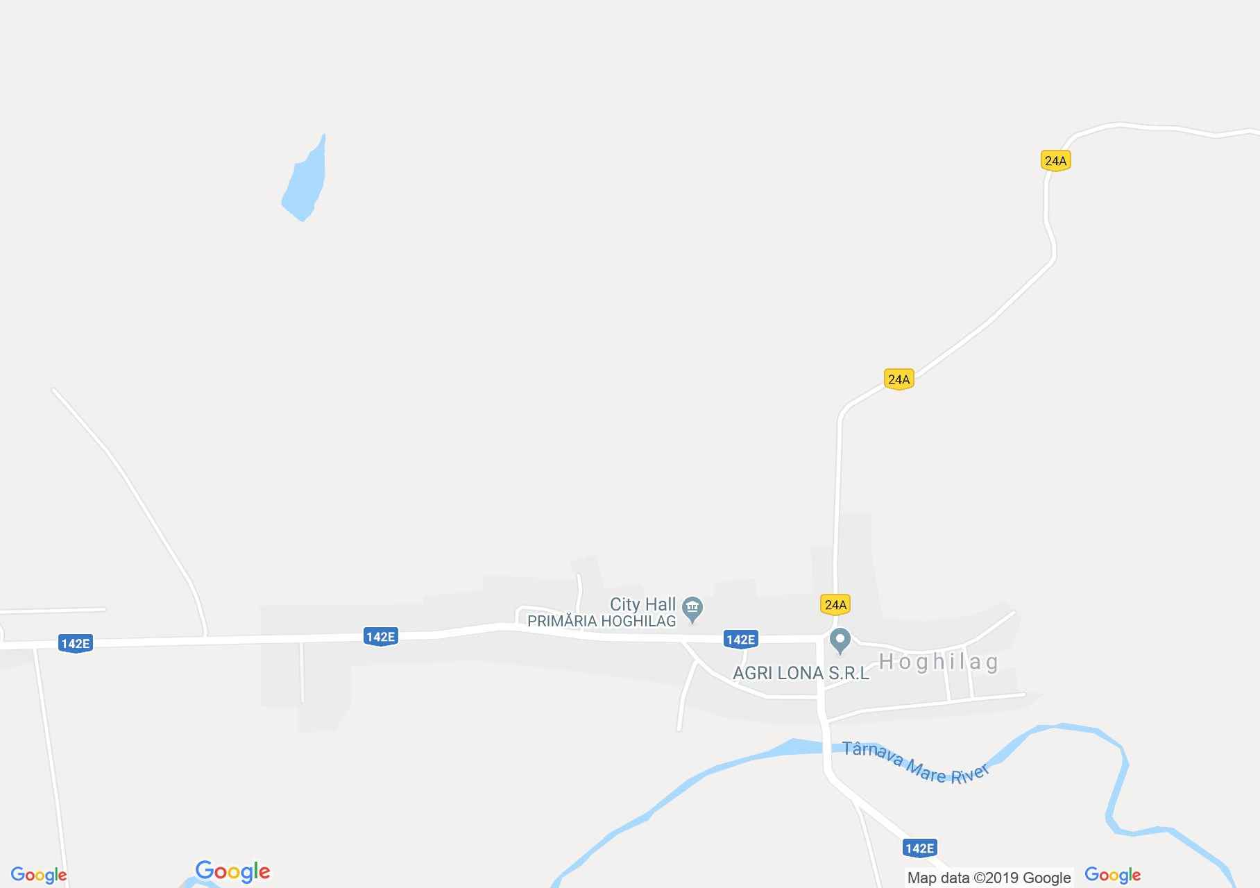 Map of Hoghilag: Evangelical fortified curch