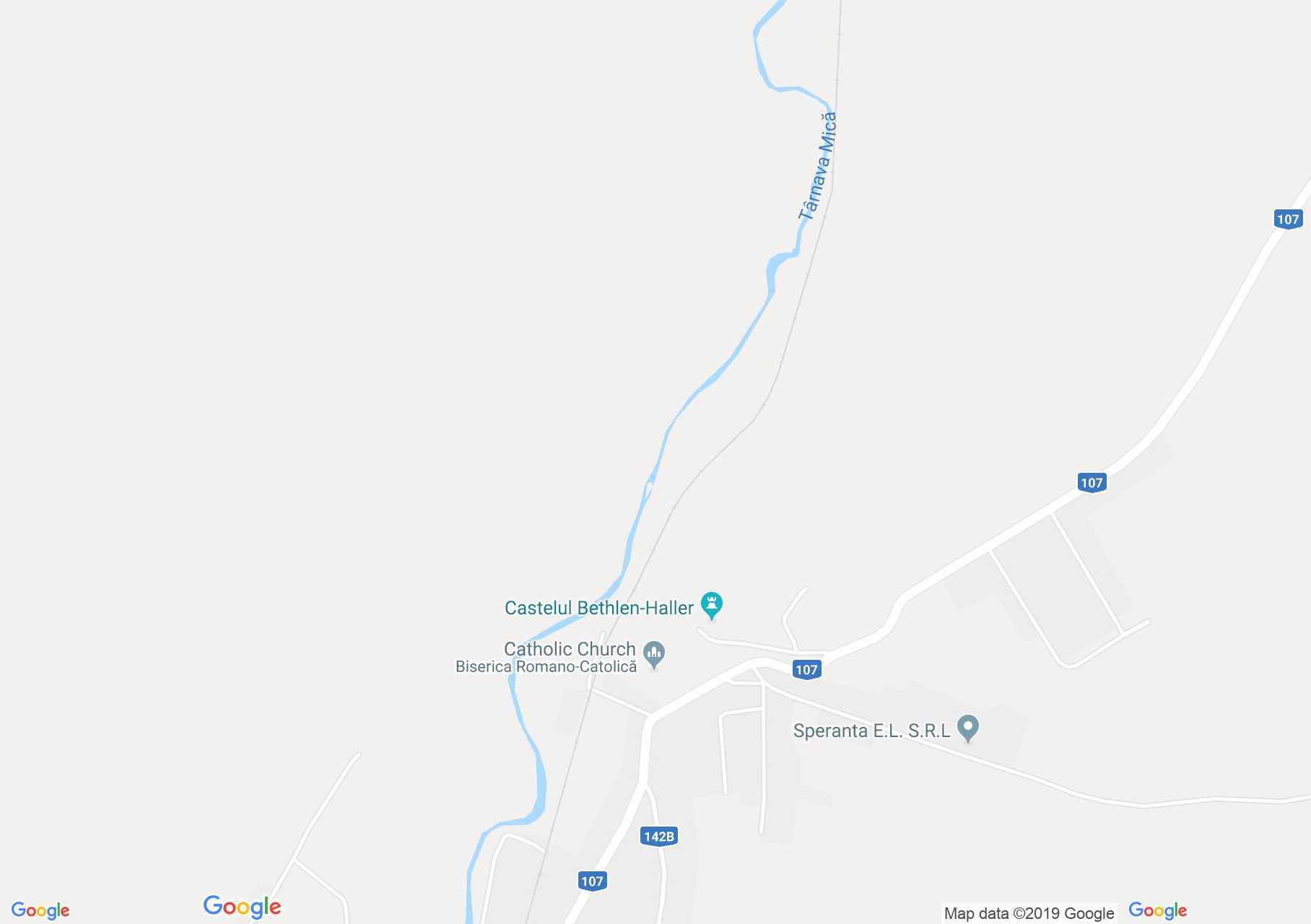 Map of The Balta Castle: Catholic chapel