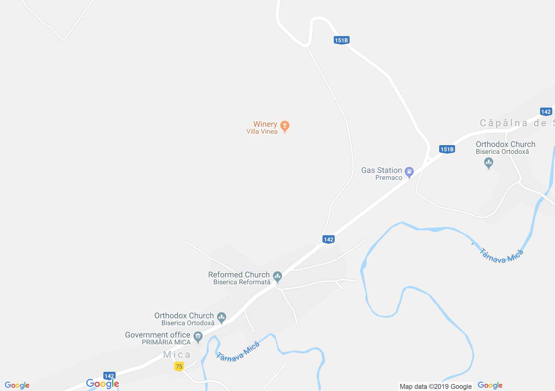 Mikefalva (térkép)