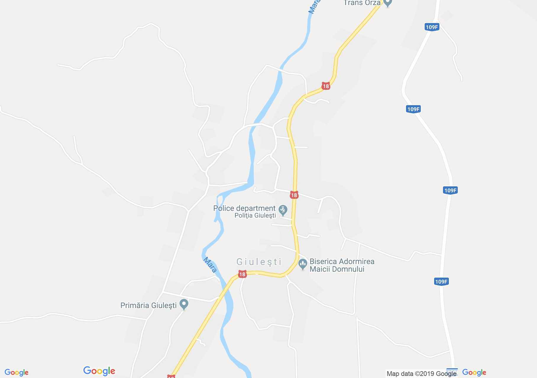 Máragyulafalva: Mihályi ház, Ilie Lazăr múzeum (térkép)