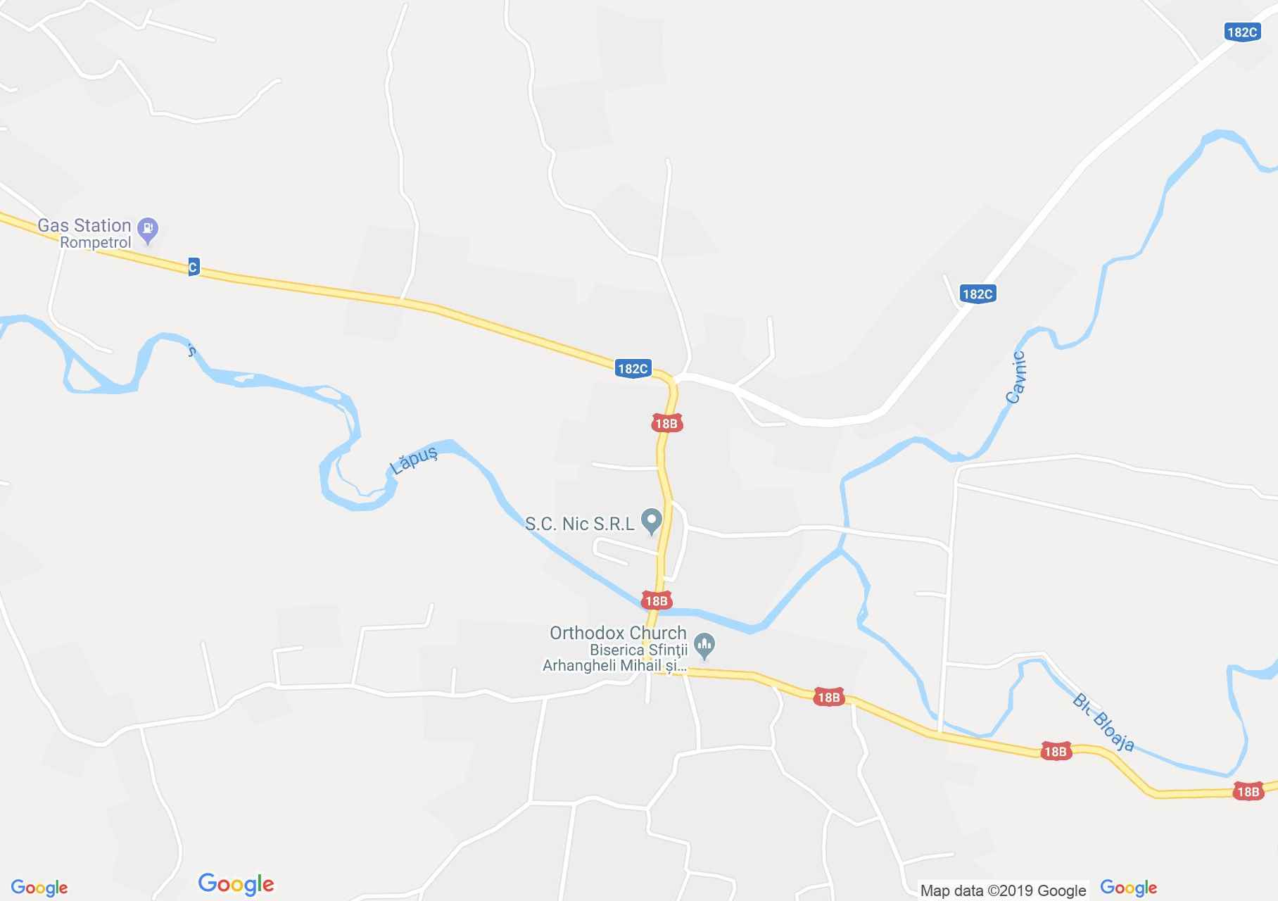 Hartă Copalnic-Mănăştur