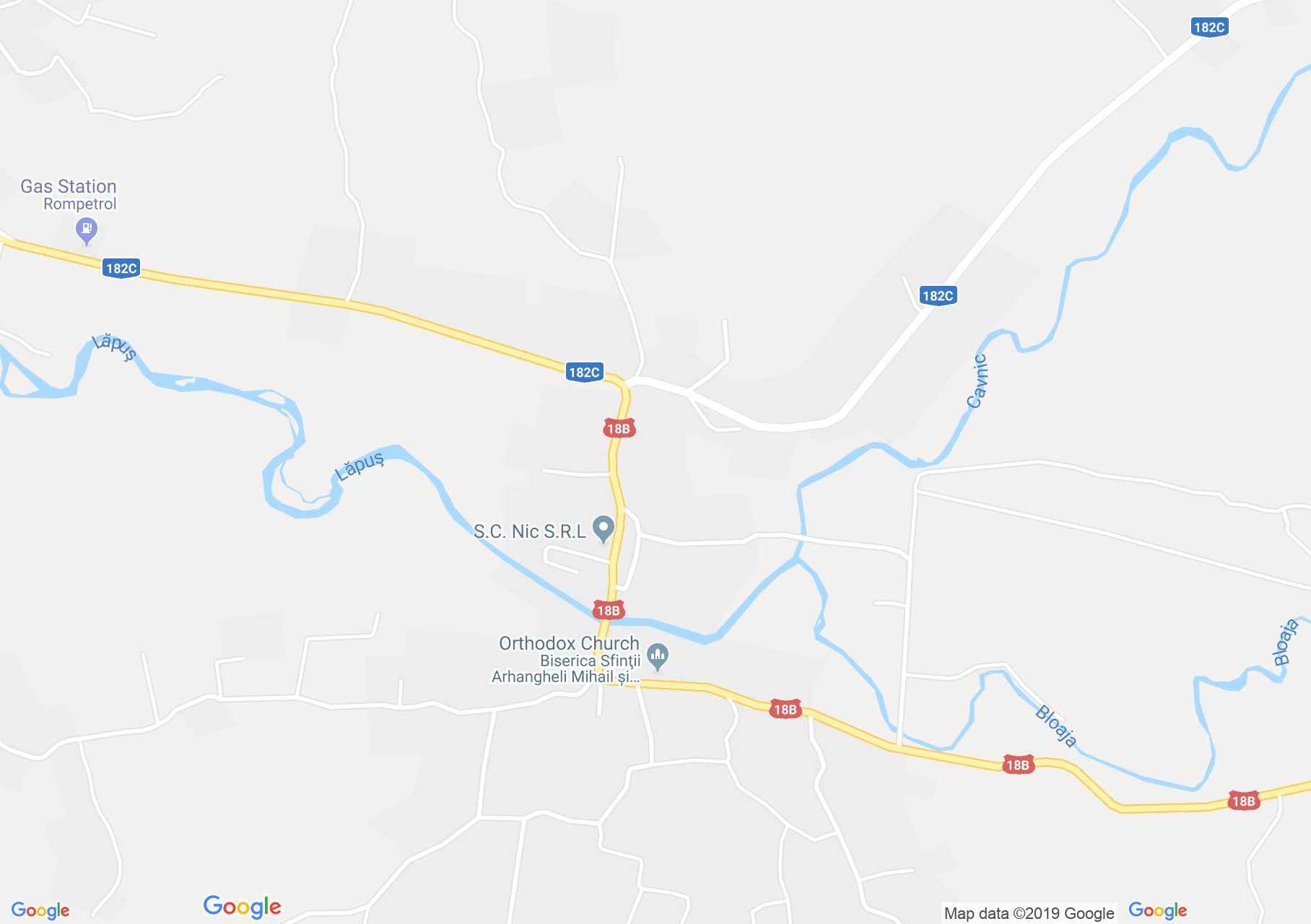 Kápolnokmonostor: Ortodox templom (térkép)