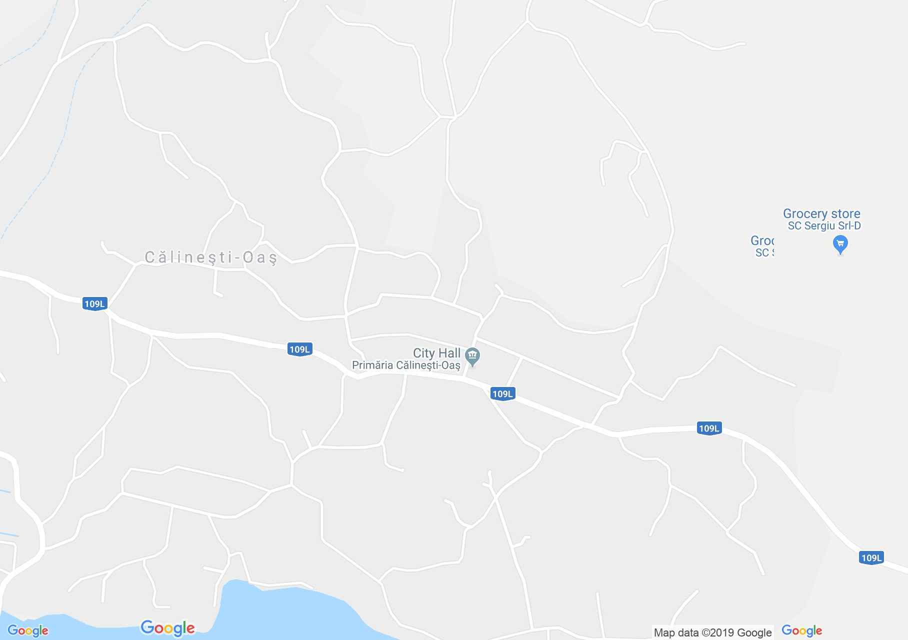 Hartă Călineşti Oaş: Muzeul Casa Ţărănescă