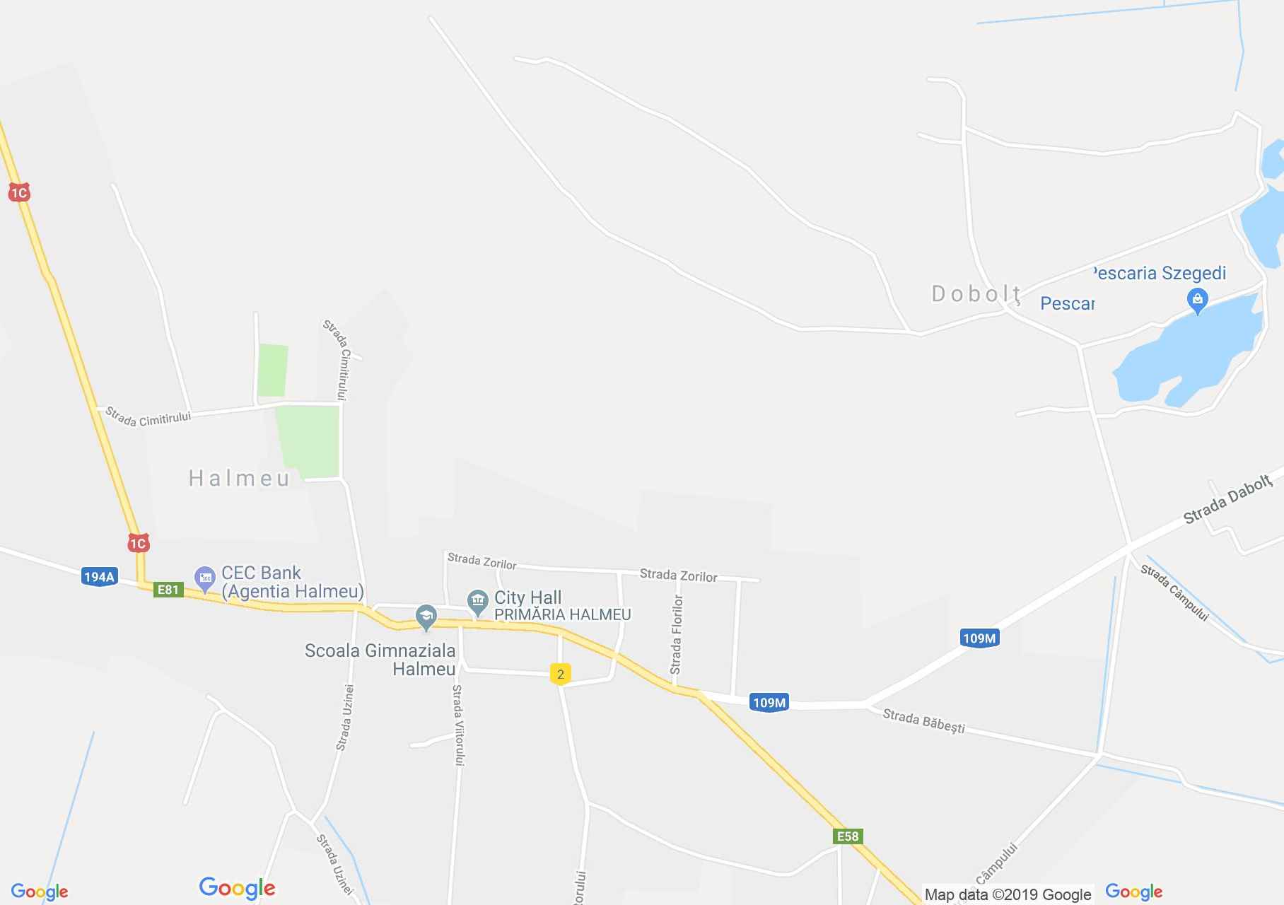 Hartă Halmeu: Judecătoria