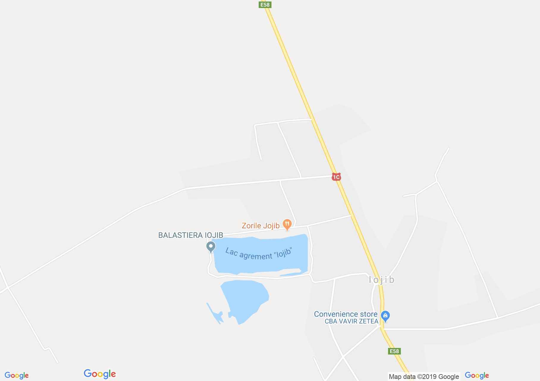 Hartă Iojib: Lacul Balstiera