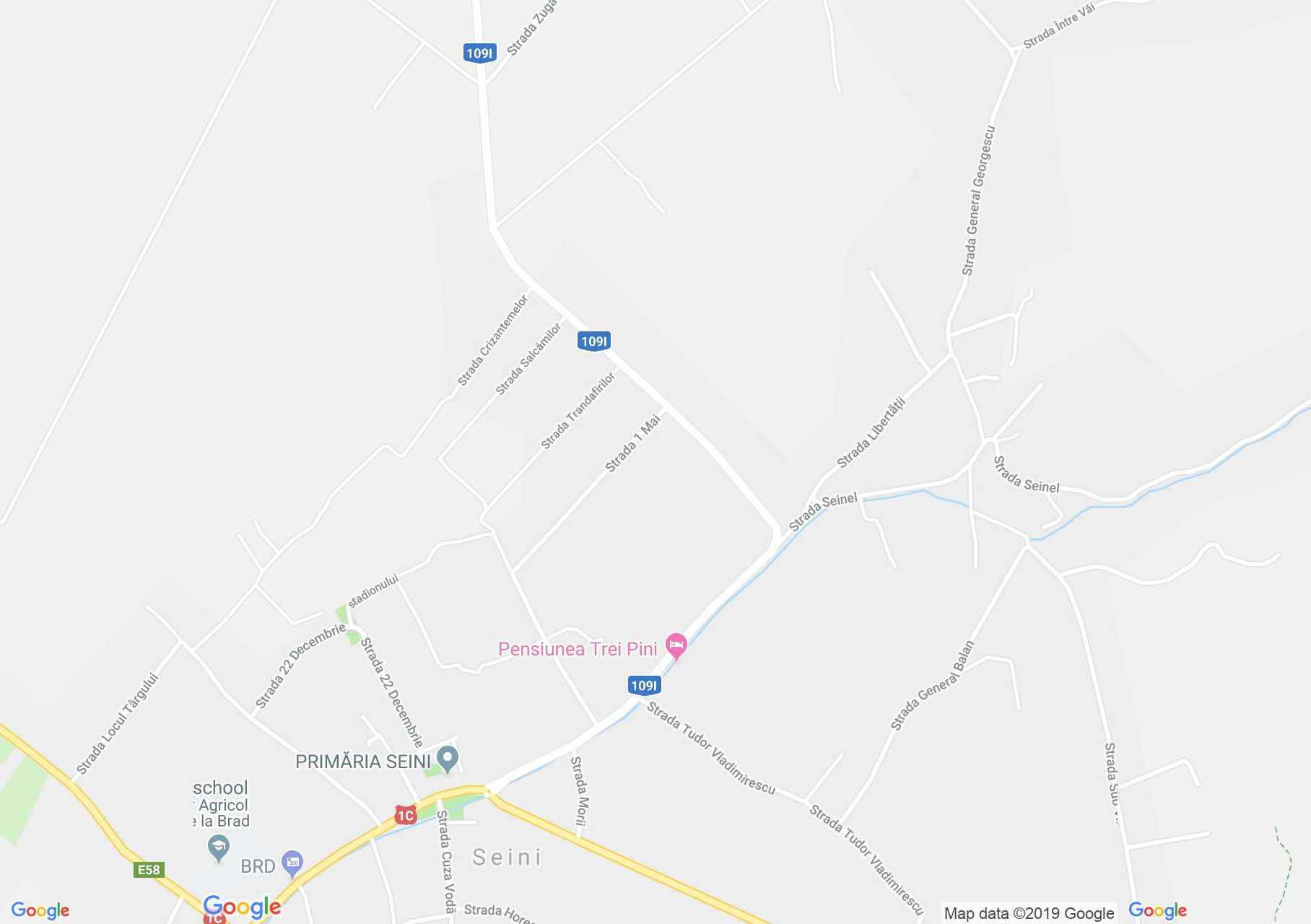 Hartă Seini: Casa Kavassy