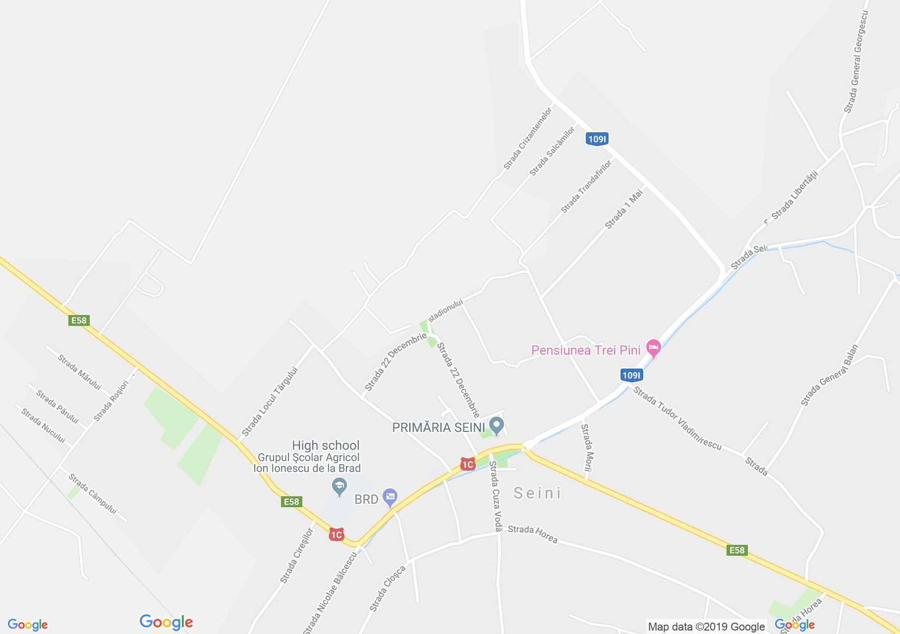 Hartă Seini: Judecătoria