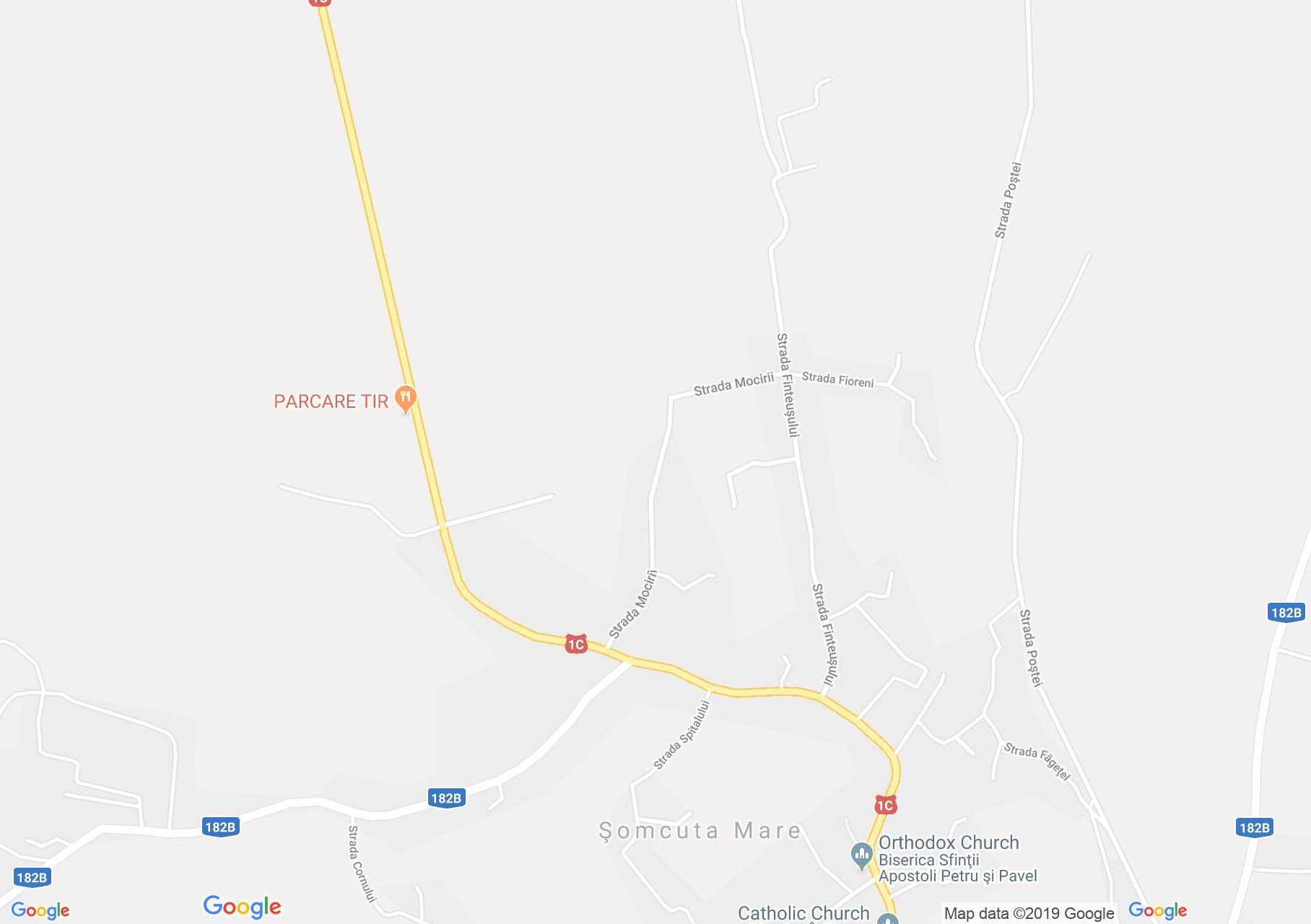 Hartă Şomcuta Mare